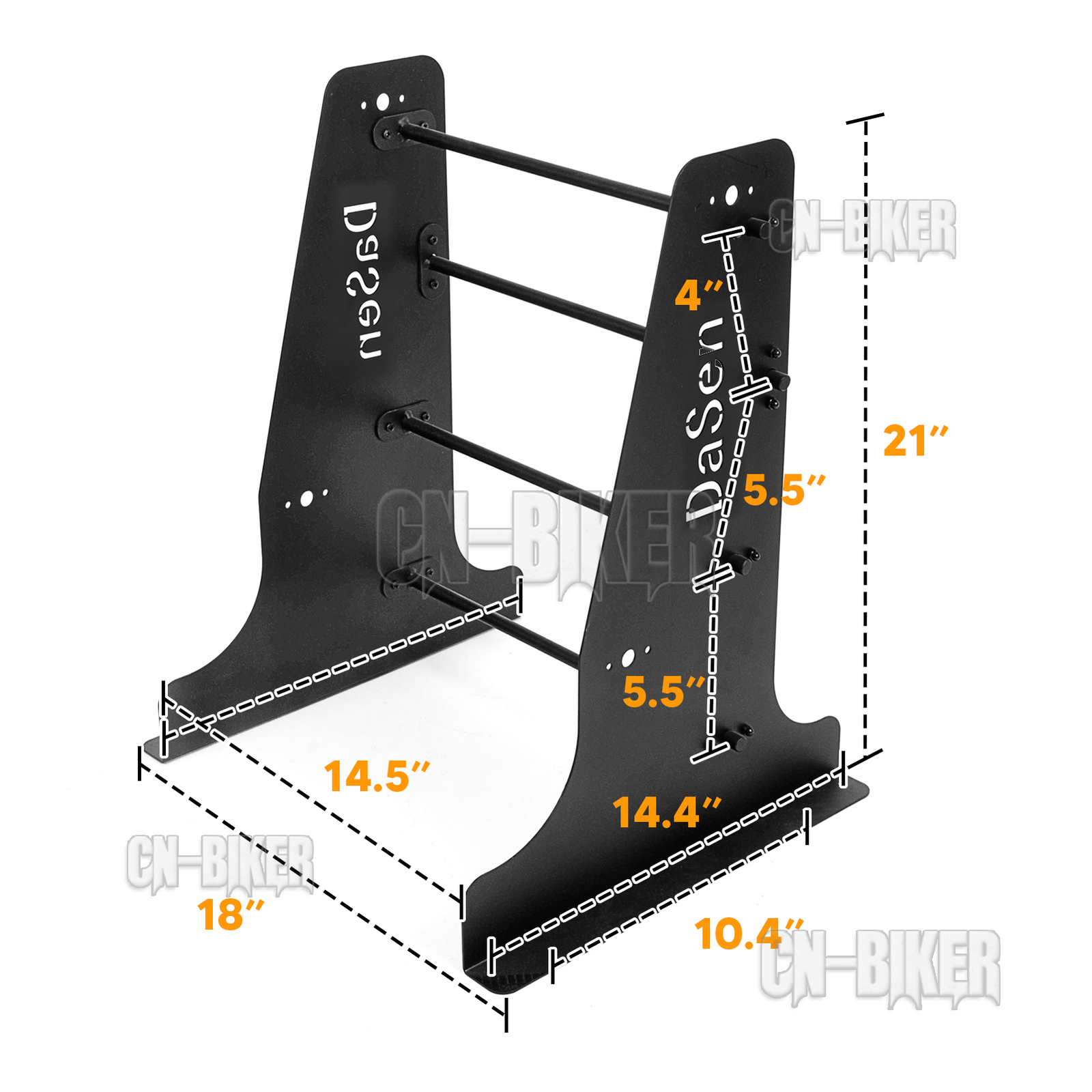 Pack Wall Mount Storage Rack For Harley Tour Pak Touring Road King Street Glide