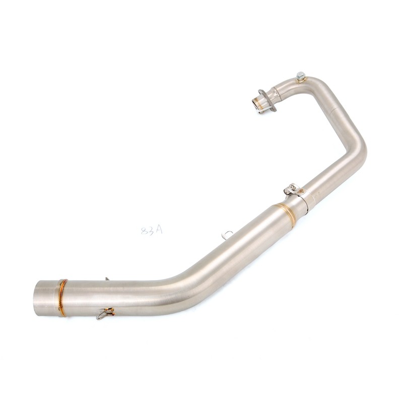 For Lifan KPM200 KPT200 2021-2025 Exhaust Header Front Pipe Slip On 51mm Muffler