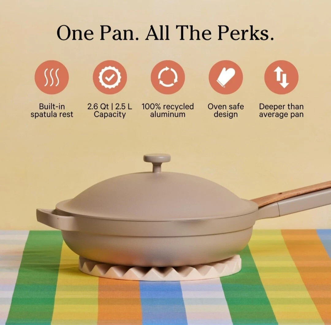 Our Place Always Pan Stream Color 2.6qt/2.46l Read Description