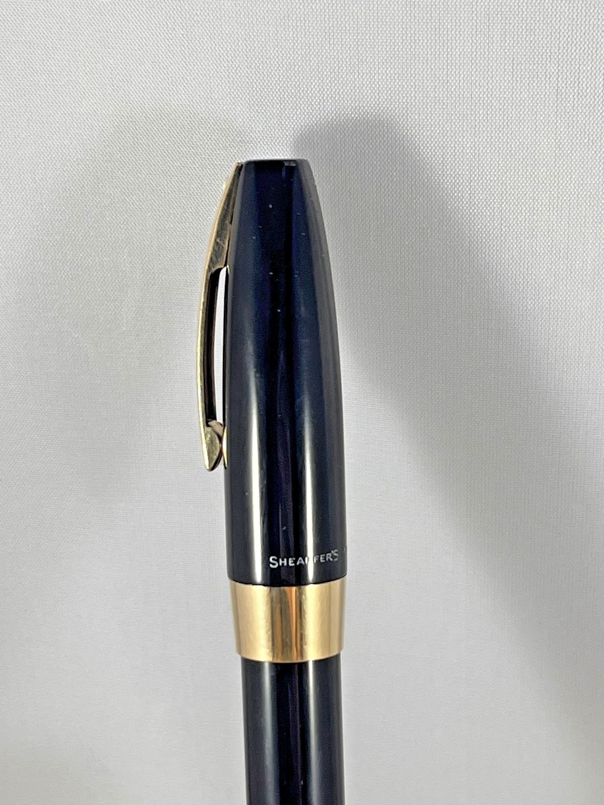 Sheaffer PFM III, Black with gold Trim, Very Good Condition, Restored