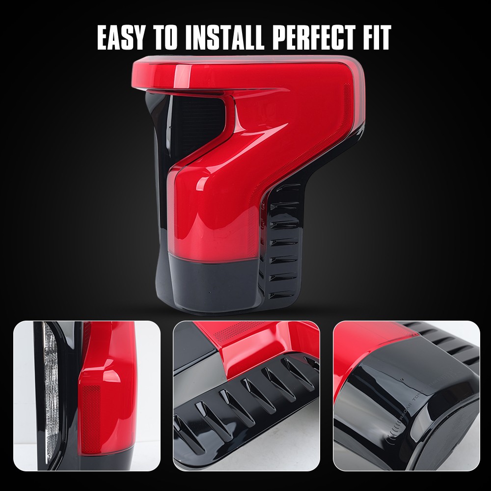 Tail Light Right Side For 2022 2023 24 Ford F150 F-150 Lightning NL34-13B504-AG