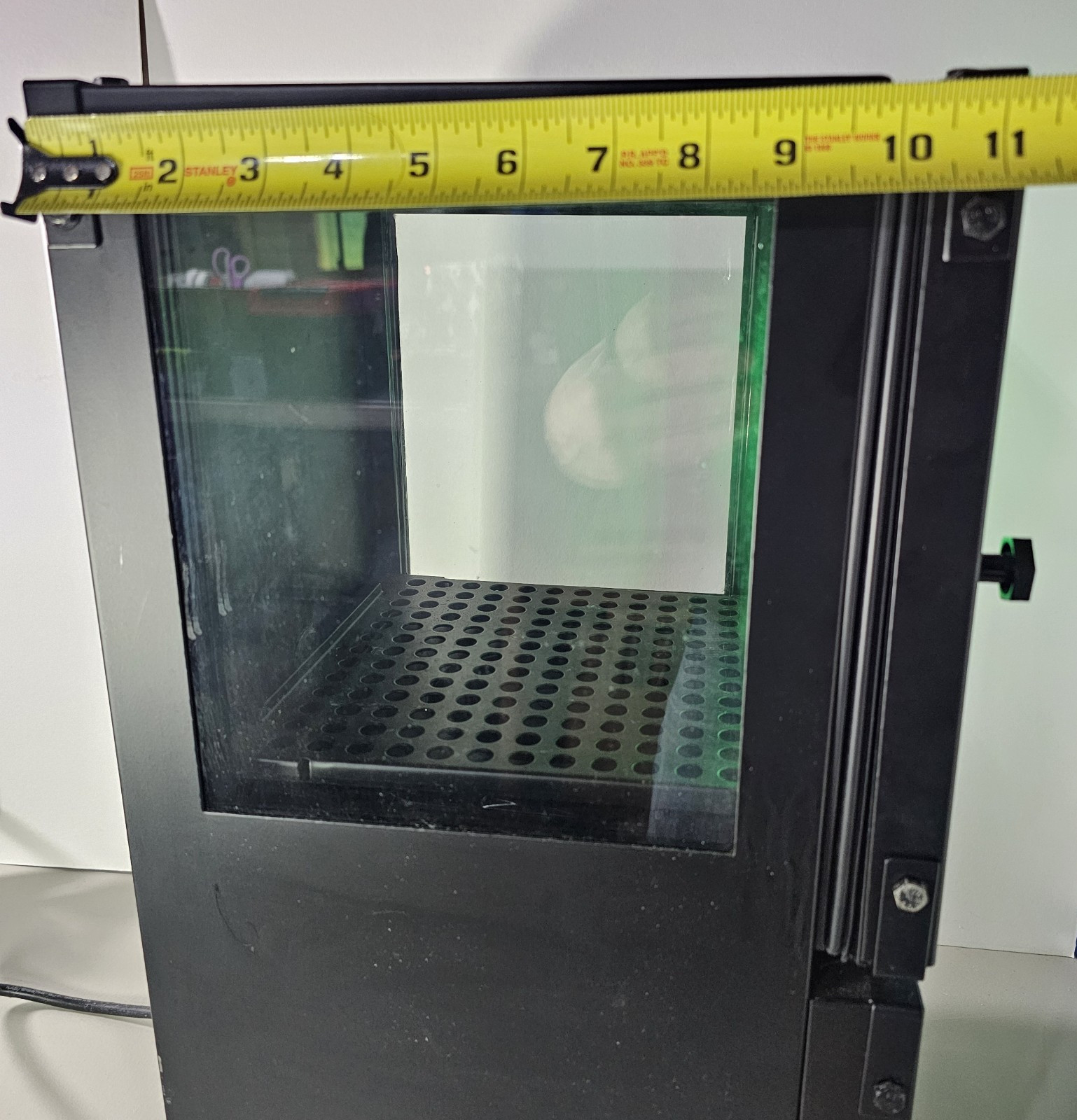 Monster Energy Mini Fridge Desktop Storage Countertop Display 11x11x22 Lit Door