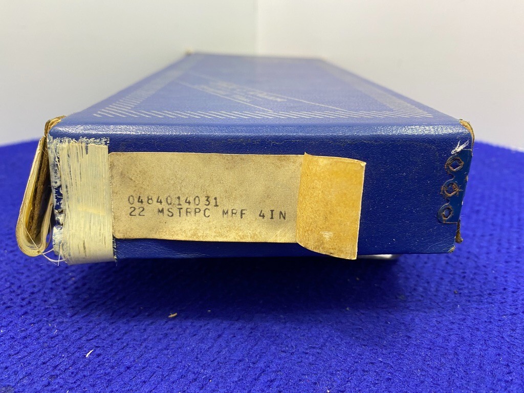 Vintage Smith & Wesson Model 48-4 .22 Magnum Genuine Factory Two-Piece Box