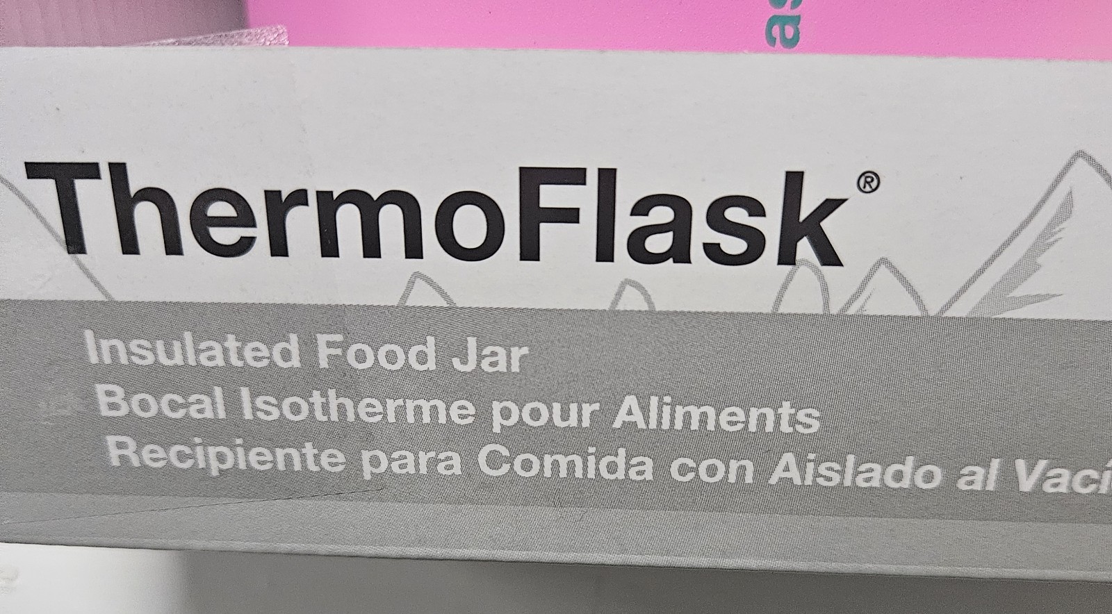 NEW Thermoflask Double Wall Insulated Food Jar, 2-Pack, Pink/Yellow 20oz