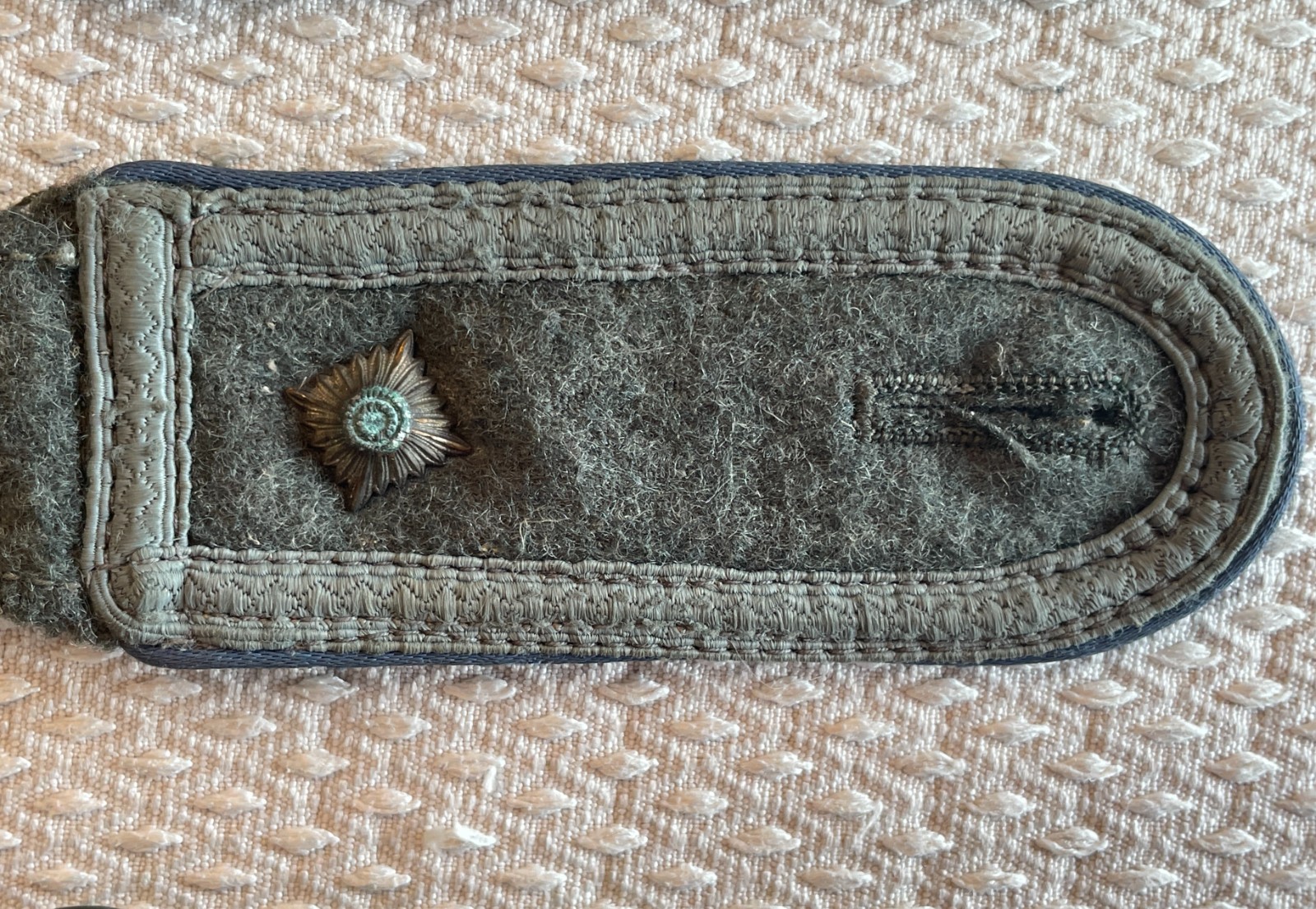 PAIR OF ORIGINAL GERMAN WW2 WWII MOTOR TRANSPORT NCO SHOULDER BOARDS EPAULETTES