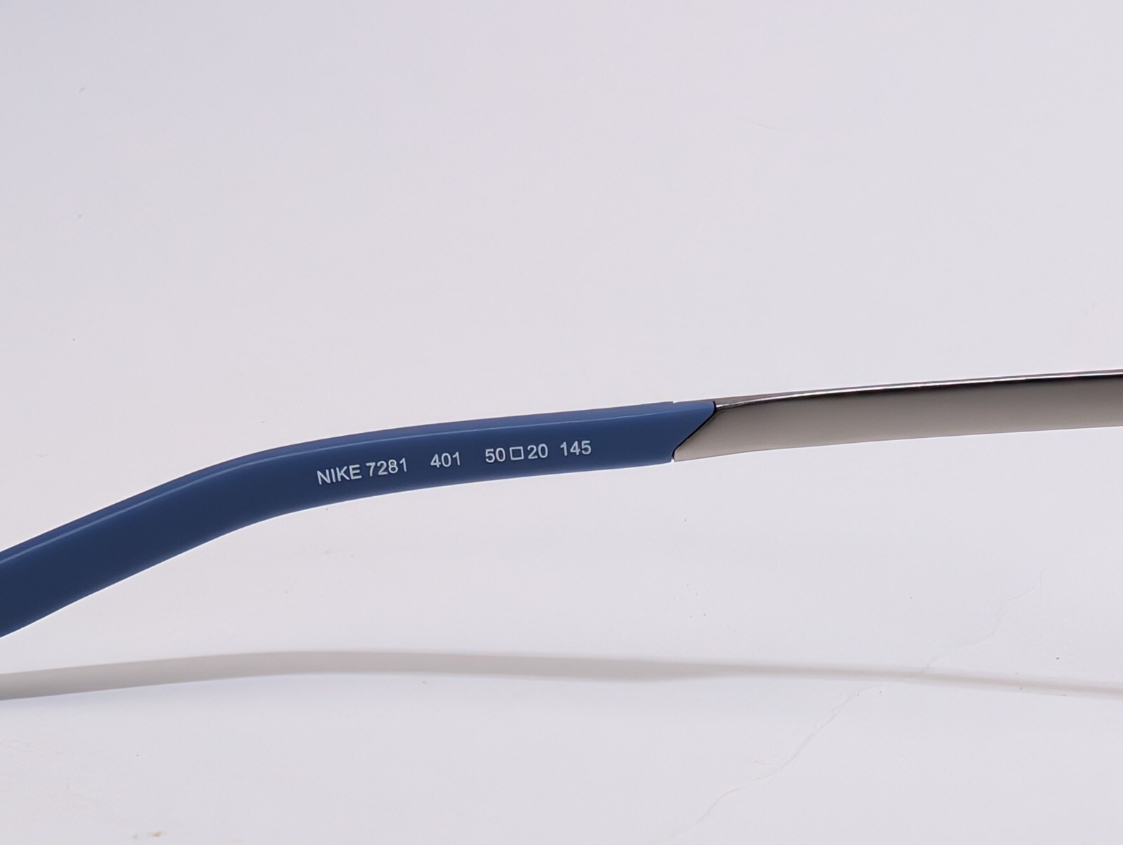 Nike Eyeglasses Frames 7281 401 Matte Ocean Fog 50-20-145 Aviator Full Frame