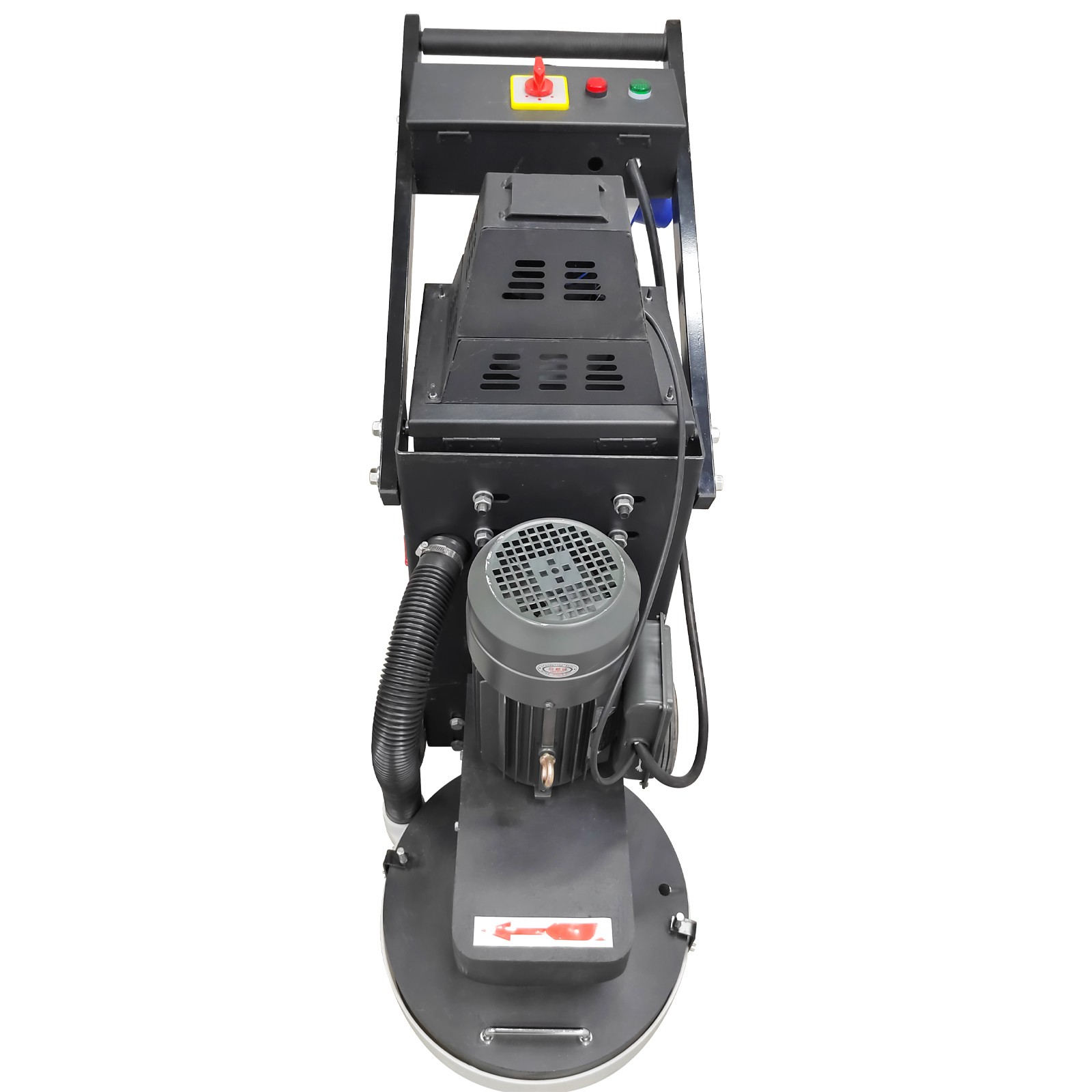 220V Concrete Floor Grinder Ground Polishing Machine w/5 Grinding Head Dust Free