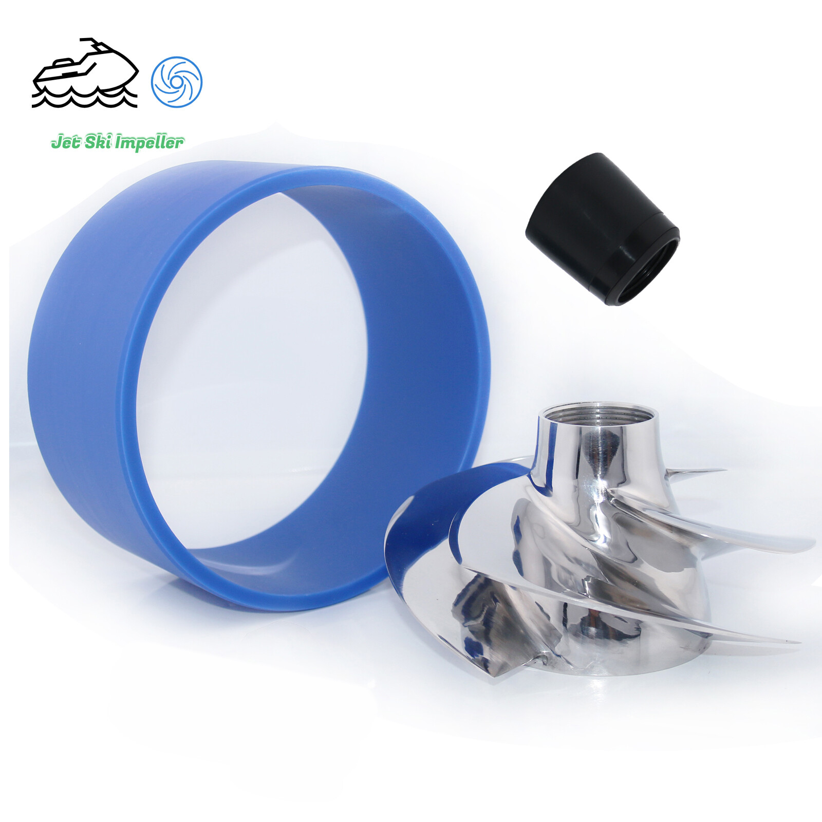 Impeller For Seadoo PWC GTI SE 130 170 GTX 170 for Solas SR-CD-11/19A+WR011+Ring