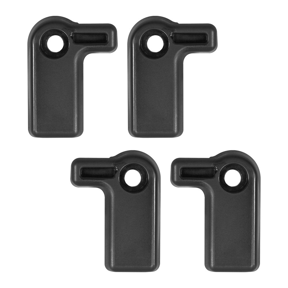 4x Black Hard Top Freedom Panel Lever Latch Locks for Jeep Wrangler JK 2007-2018