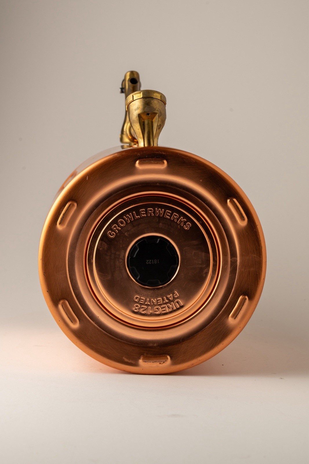 GrowlerWerks uKeg 128 Copper Pressurized Growler Tap + Gauge +Parts. Barely Used