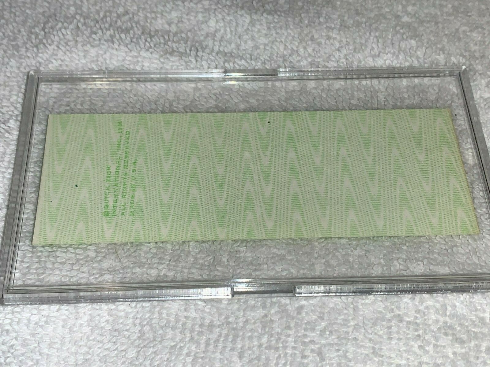 OZZY OSBOURNE UNUSED 1986 CONCERT TICKET LUBBOCK COLISEUM TX Black Sabbath USA