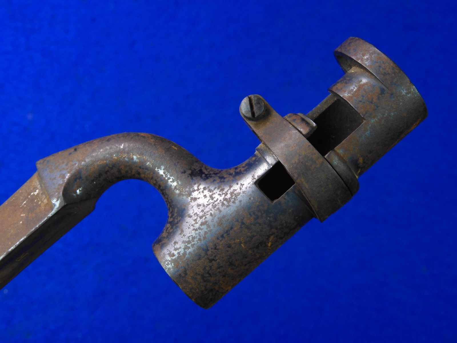 British English Antique WW1 Model 1876 Socket Bayonet w/ Scabbard c