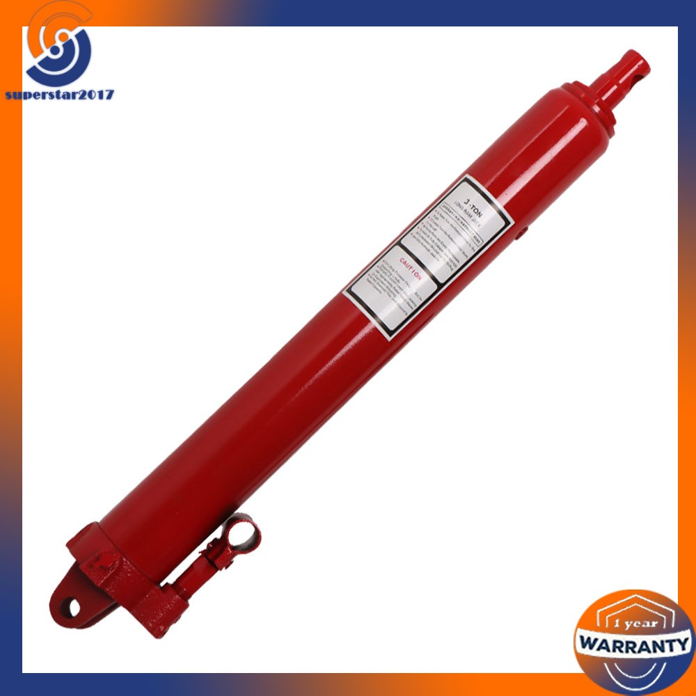 3 Ton Long Manual Hydraulic Jack Single Pump Engine Lift Cherry Picker