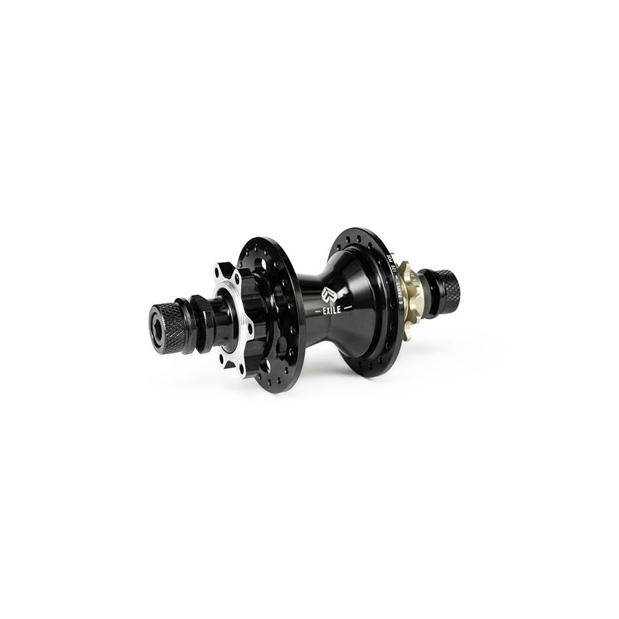 Eclat Exile Disc CS Hub Rear, Right side drive, 36H, 110mm, BMX Cassette, Black