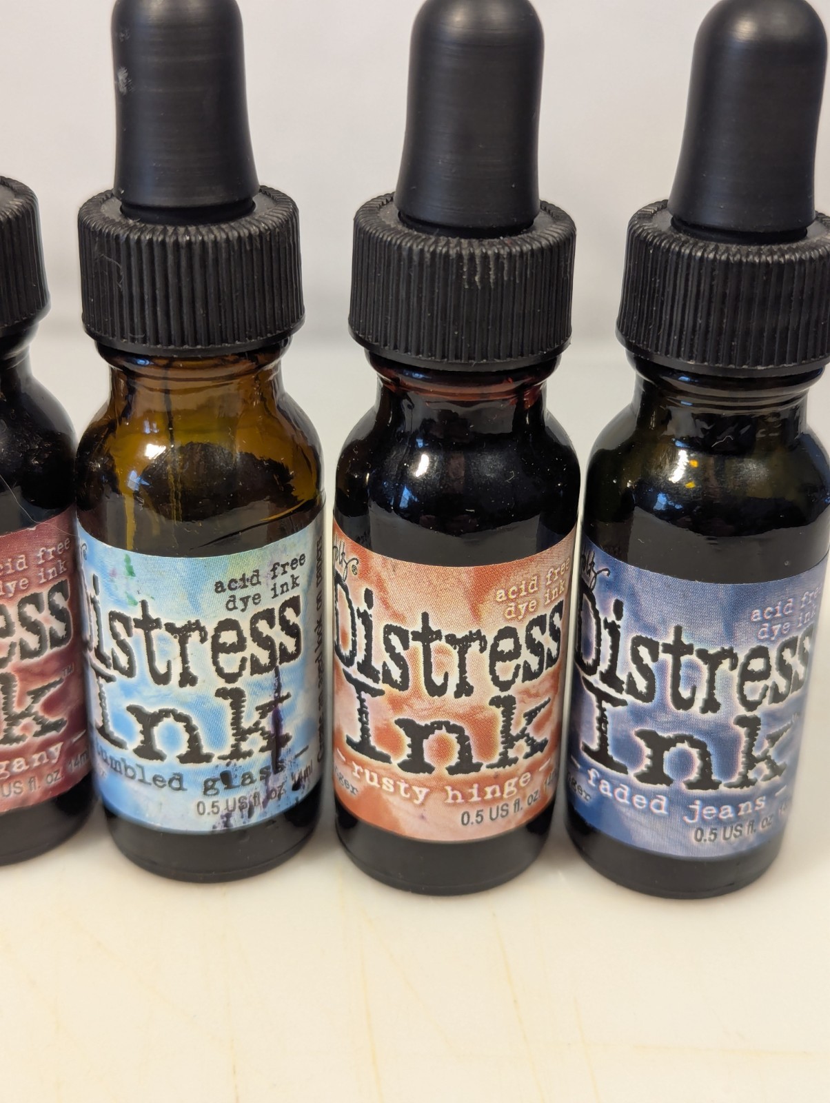 Tim Holtz Distress Adirondack Marvy Stazon Inks Lot of 47 Assorted Colors Used