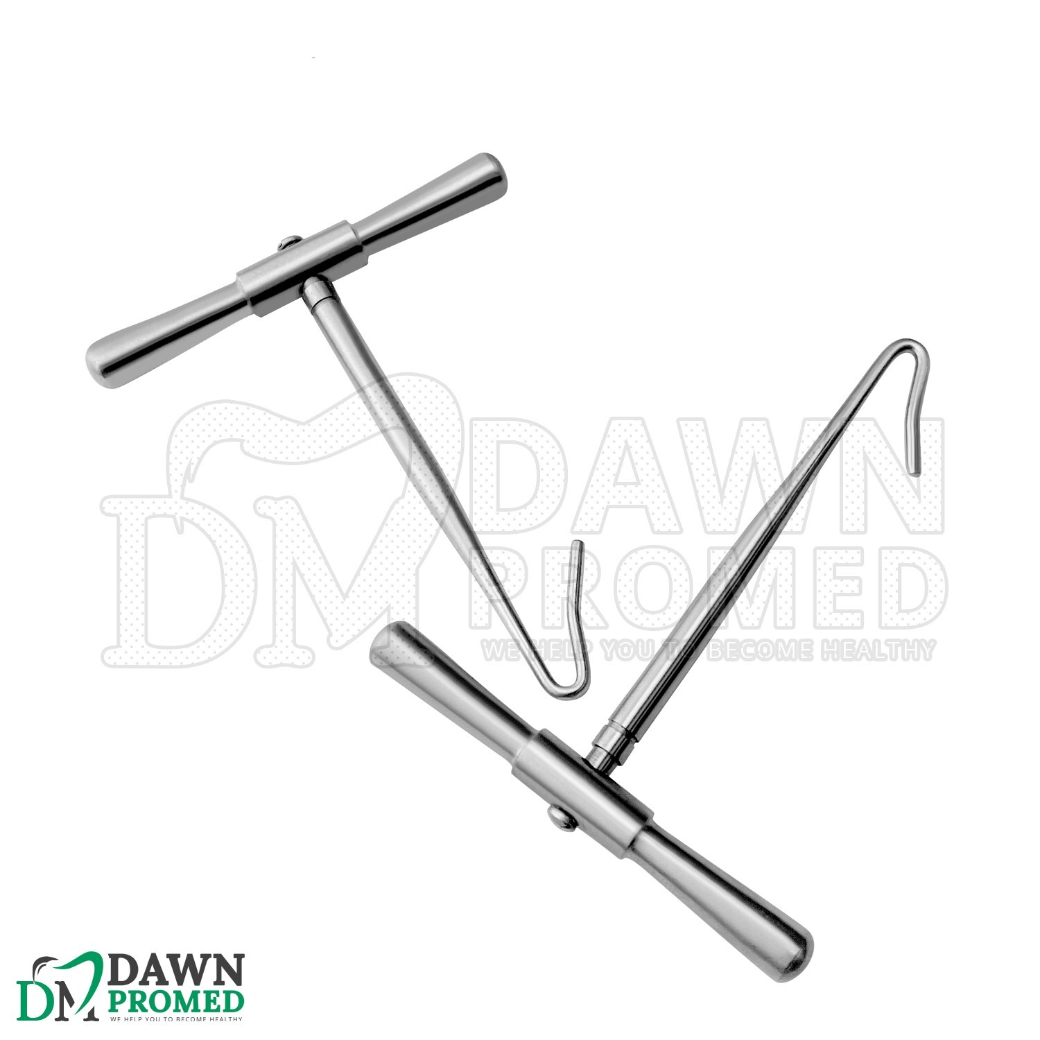 2 Pcs GIGLI Saw T Handles Neurology Orthopedic Surgical & Veterinary German Gr