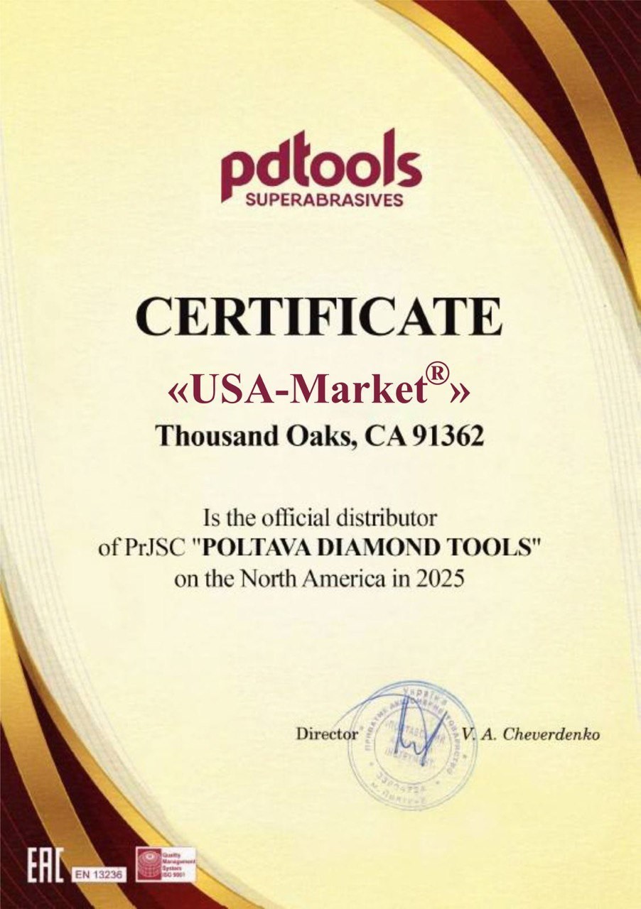 PDT CBN Sharpening Stone 1x6" Premium Vitrified Bond for Knife Sharpener