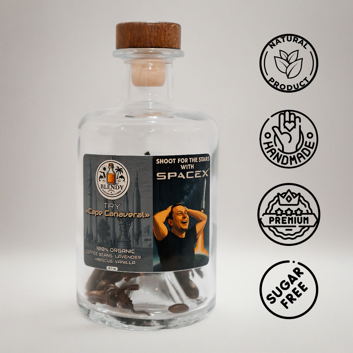 The taste of Cape Canaveral. A selection of natural fruits for making tinctures.