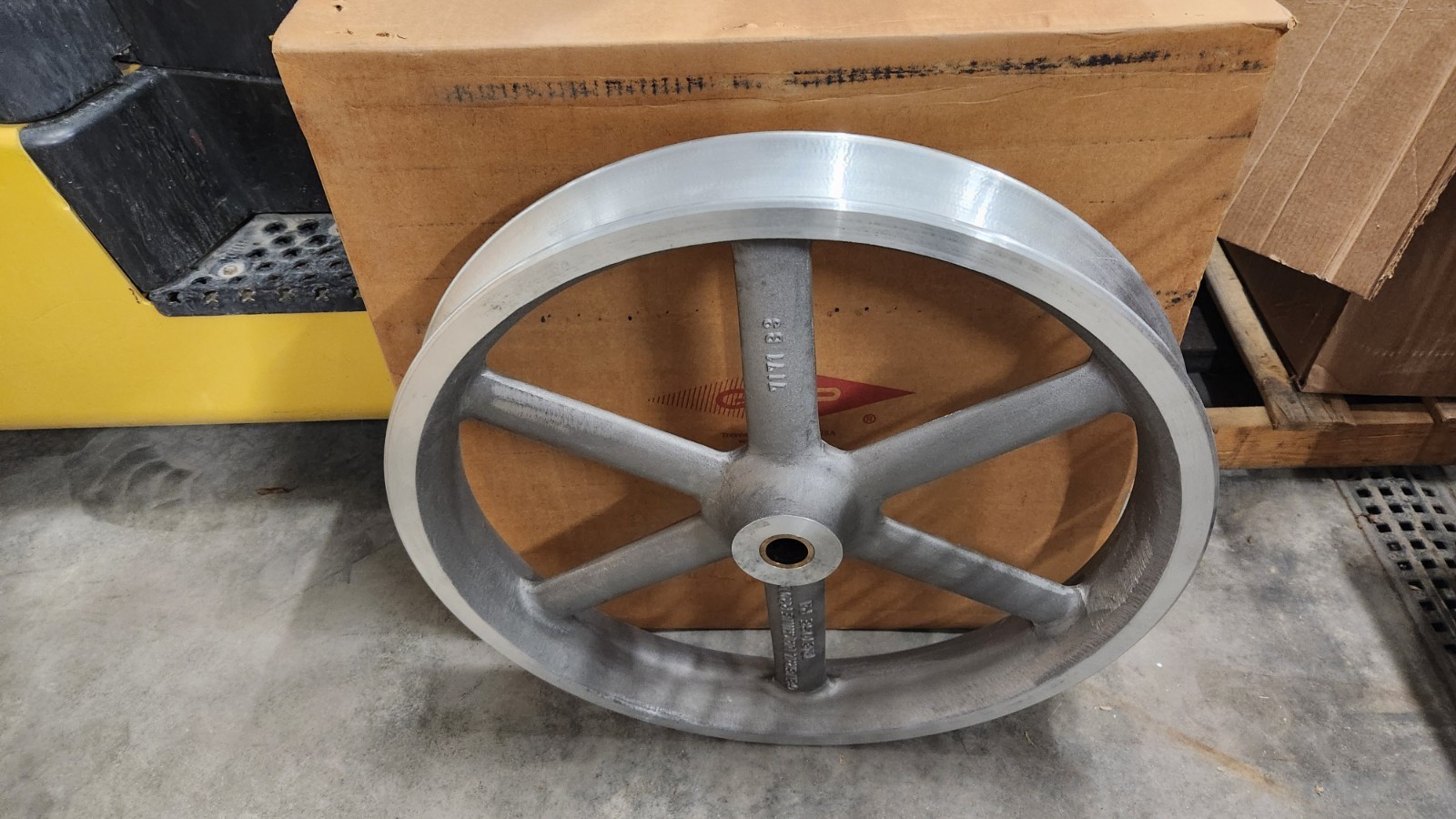 GMP 71721  3" x 26-1/2"  Cable Sheave Underground Pulling , Jam Skid Part NEW