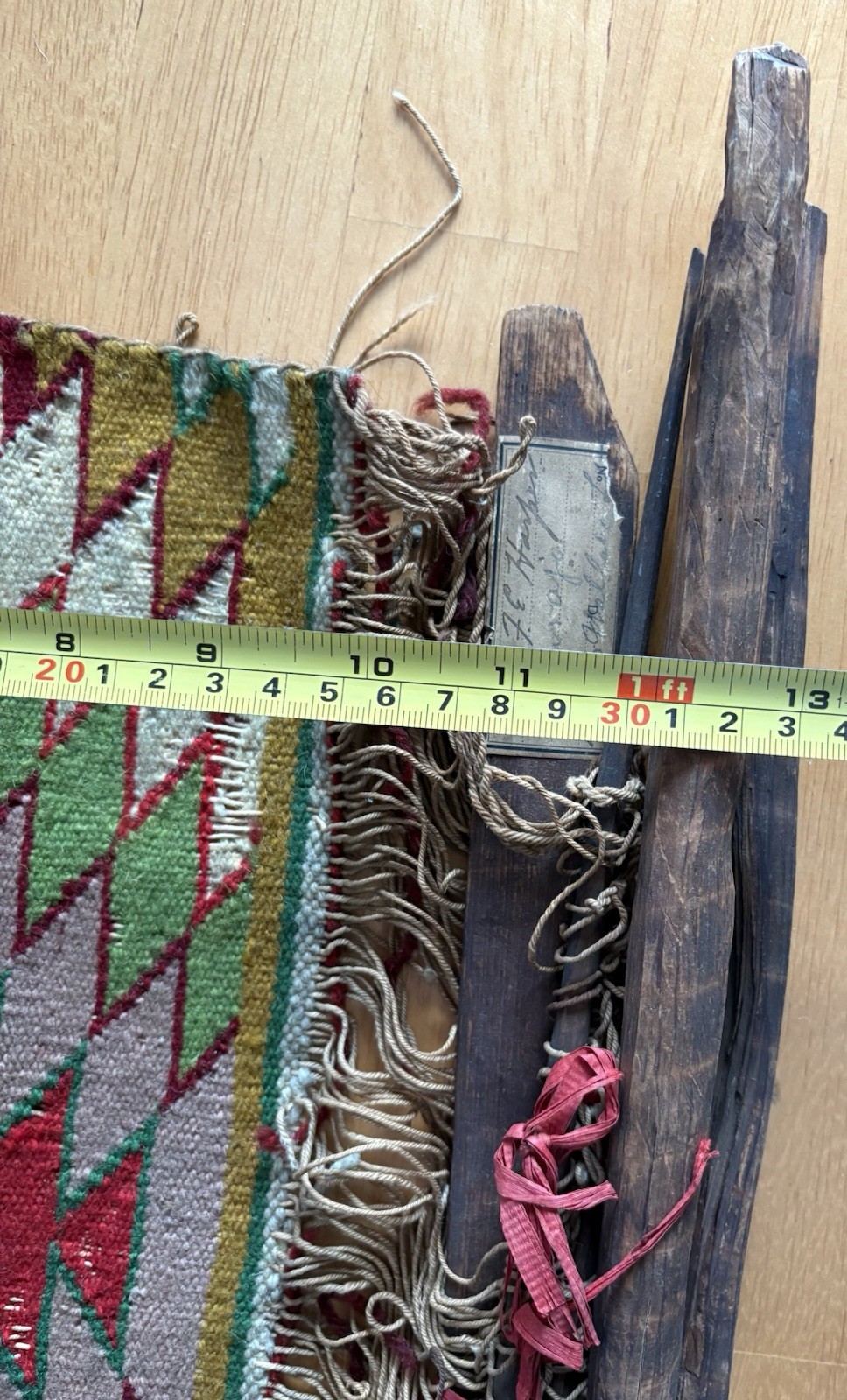 Antique Native American Navajo Weaving Rug