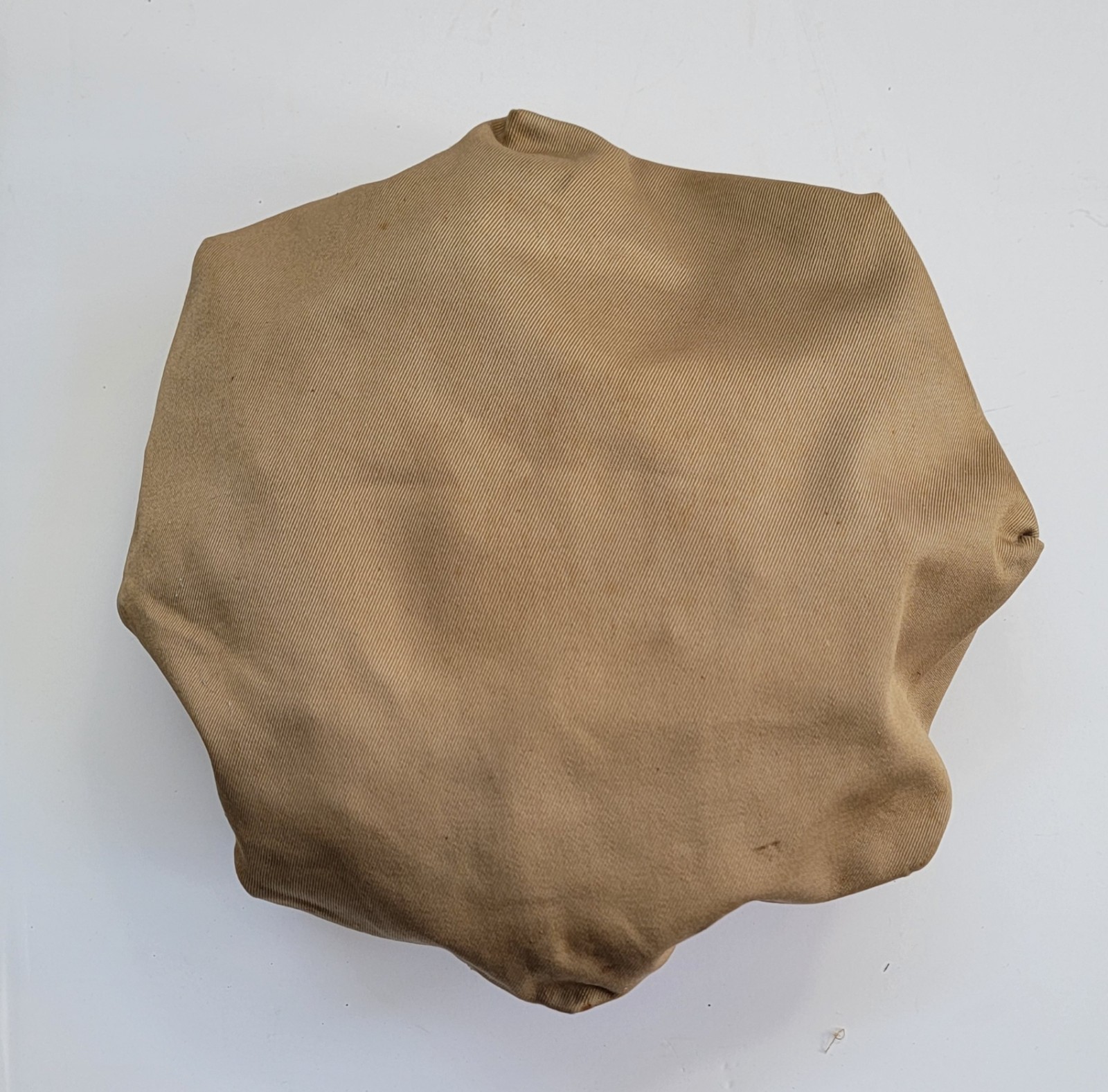 Vintage CONOCO Service Station Attendant's Hat with Sewn Red Triangle Logo Patch