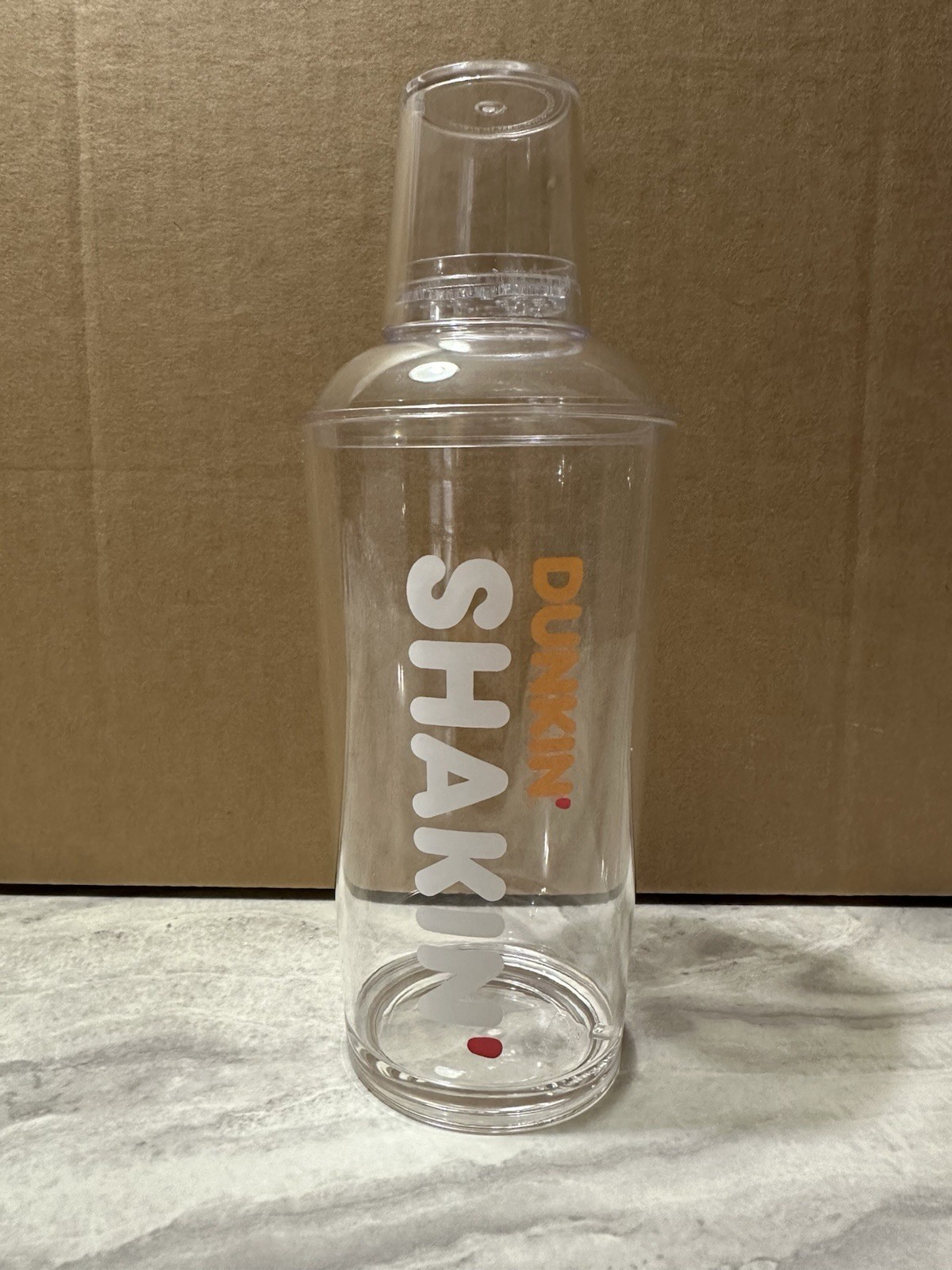 ✅SABRINA CARPENTER Dunkin Donuts Shakin' Espresso Shaker In Hand