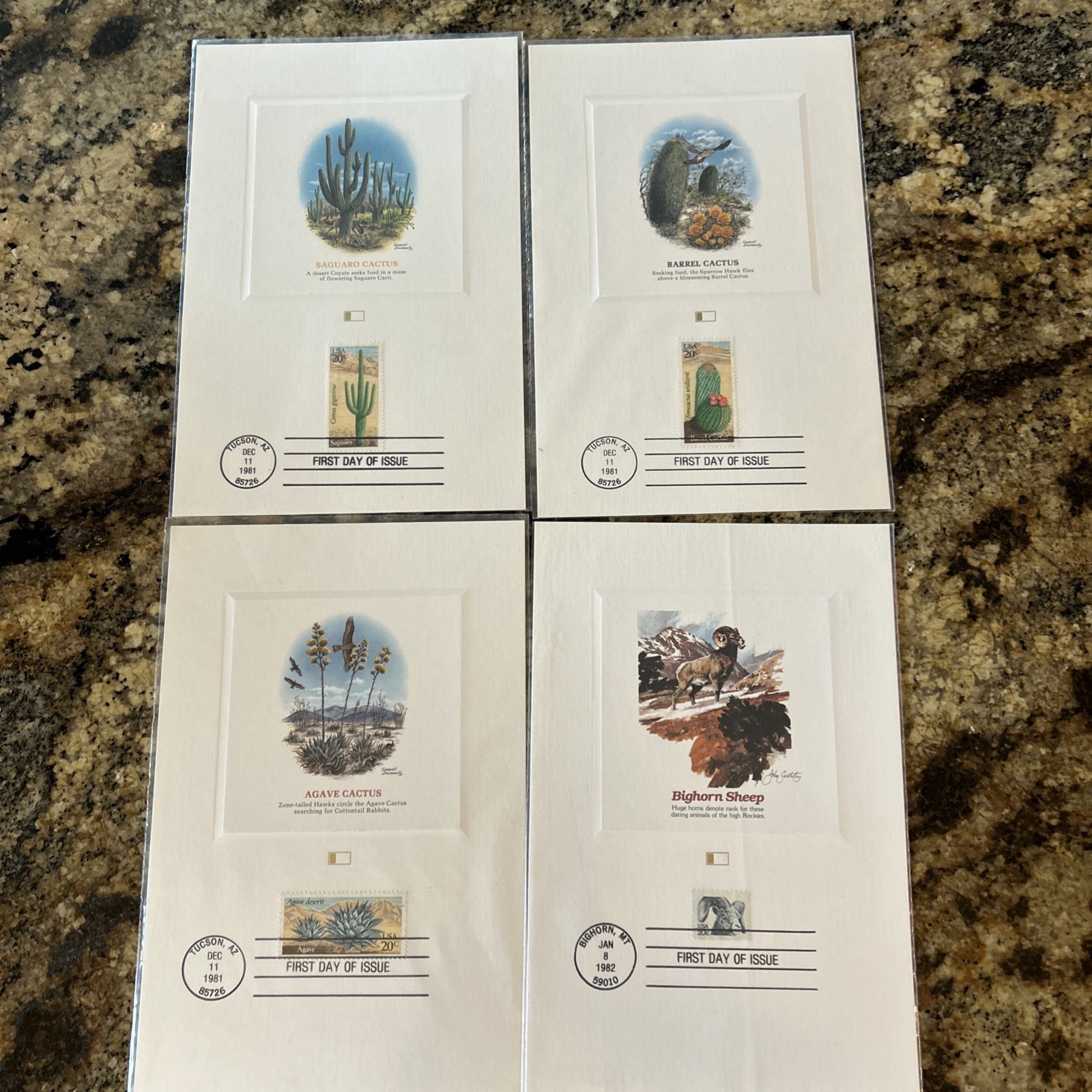Lot of 75 FLEETWOOD PROOF CARD w 1st Day of Issue, late 70’s and 1980’s great