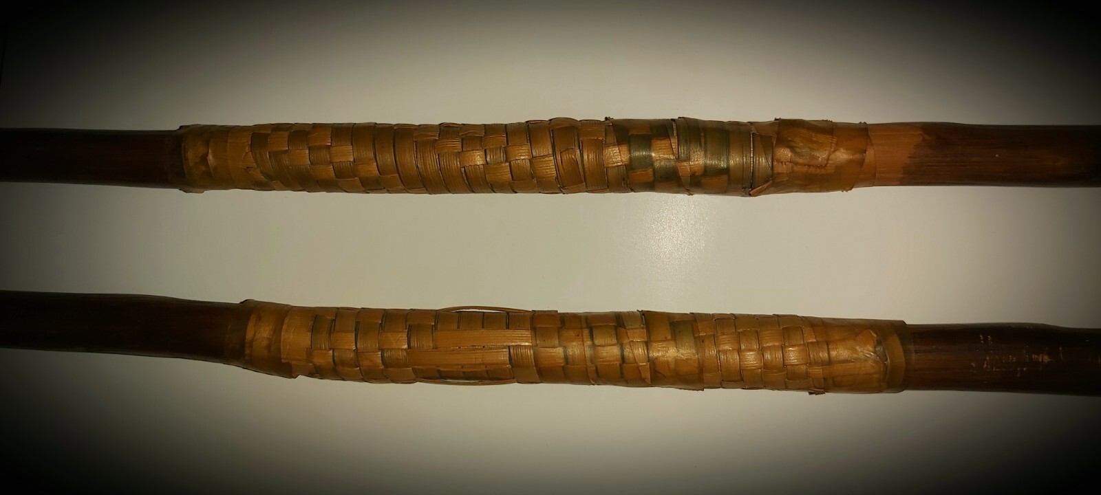 Northwest Coast; Coast Salish, fishing spears/harpoons (19th century).