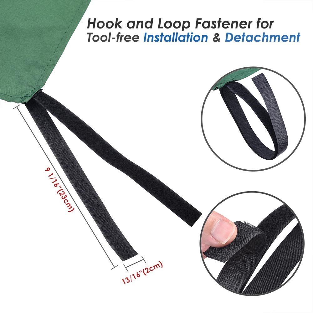 43"x90" Swing Set Replacement Tarp UV Protection Playground Roof Playset