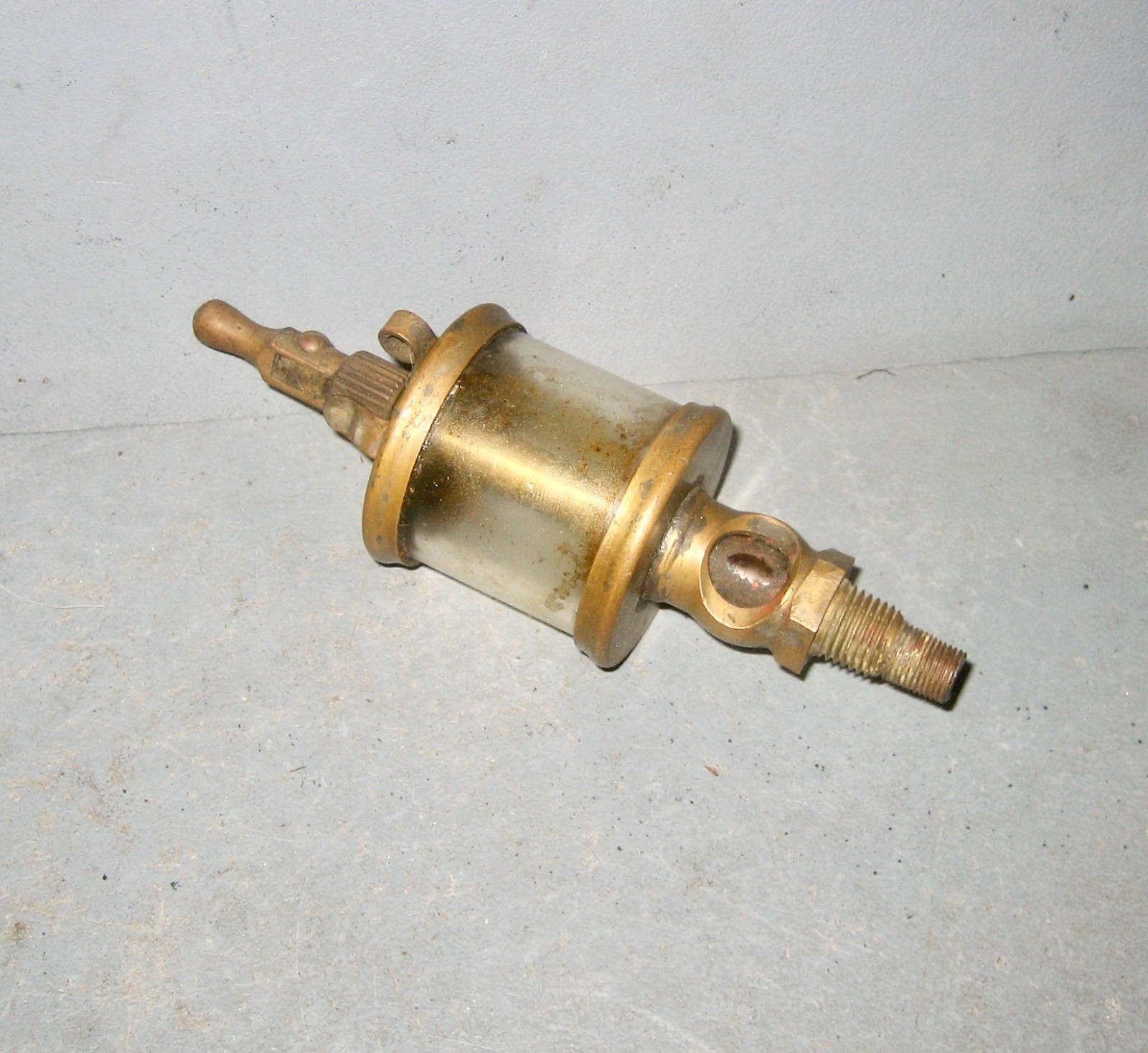 Lunkenheimer Brass Drip Oiler No. 1-1/2, Figure 1300 Sentinel, Hit & Miss Engine