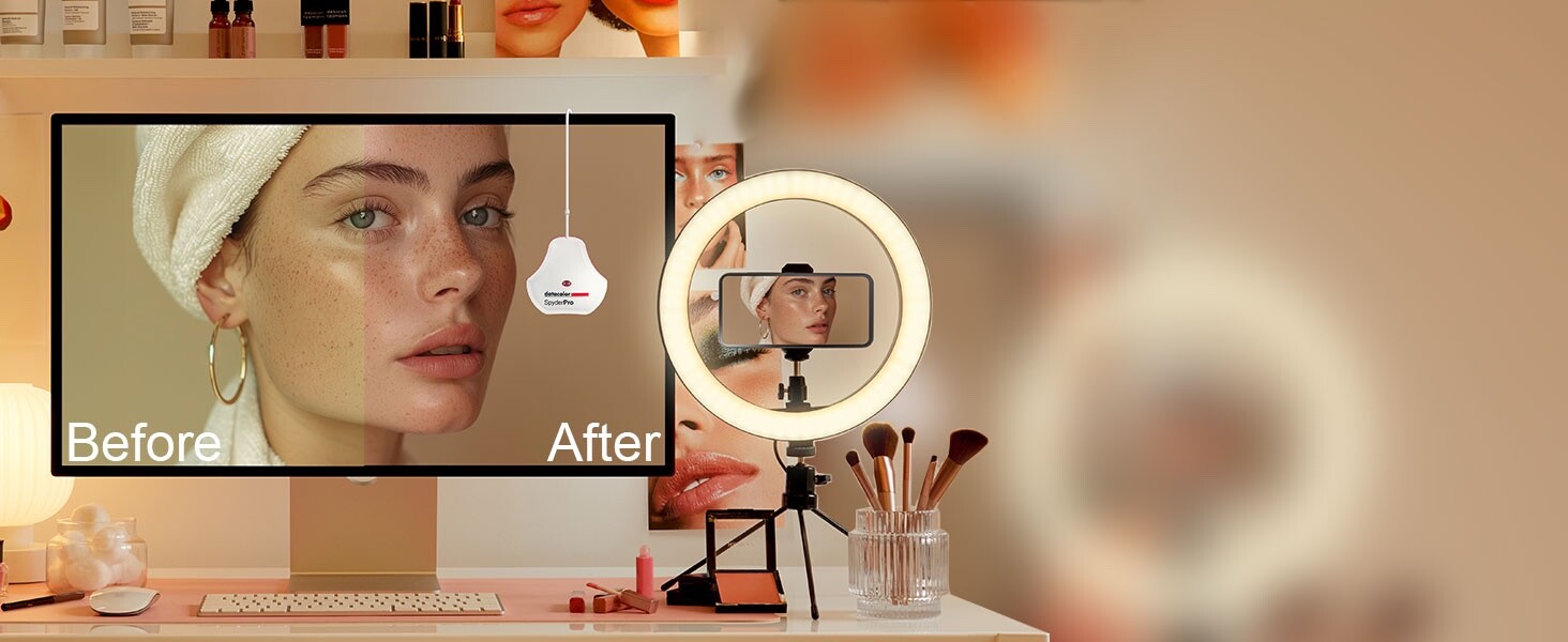 Datacolor Spyder Pro SP2024pro Monitor Calibration Colorimeter w/ Device Preview