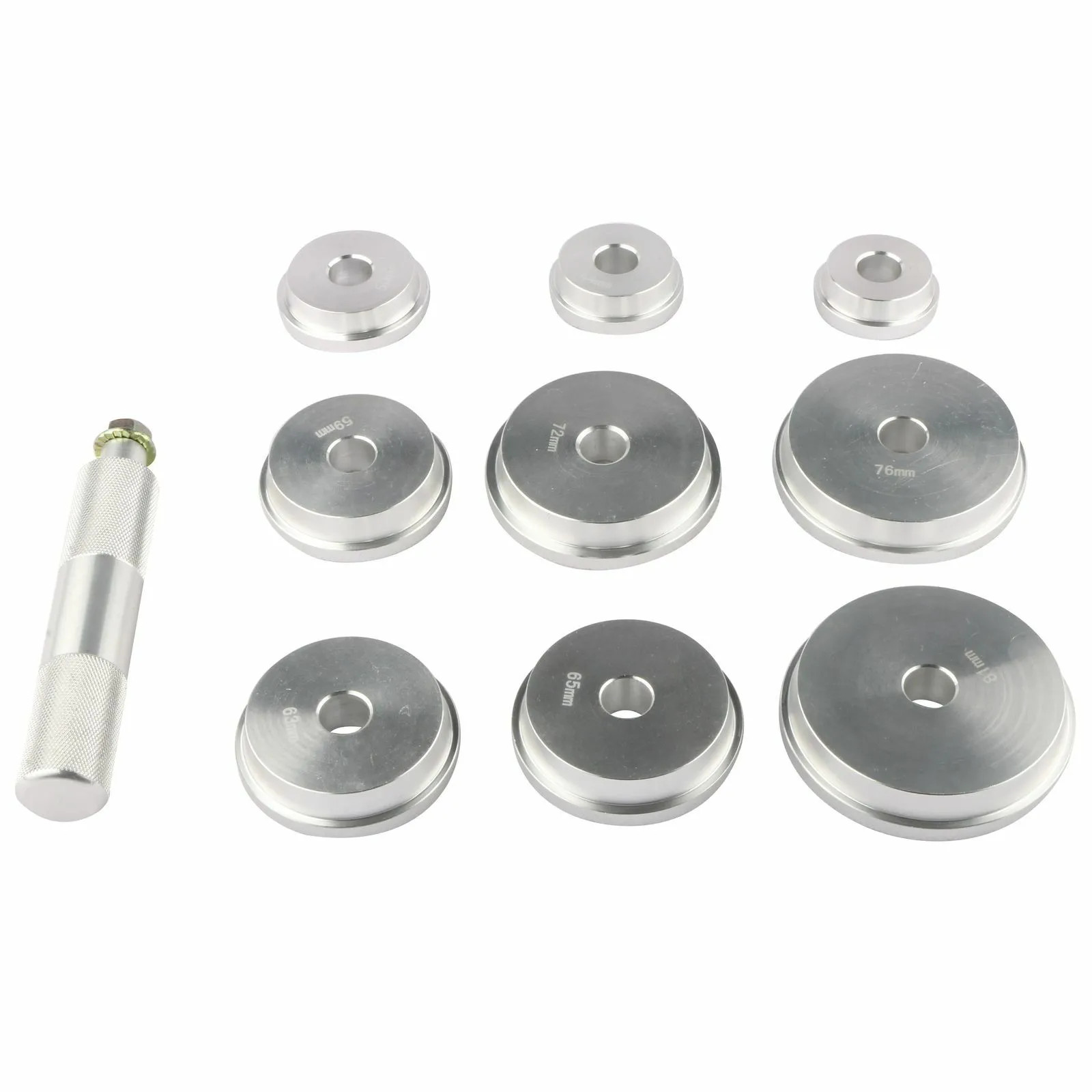 10pcs Bearing Race and Seal Driver Set Automotive Bushing Installer Remover Set