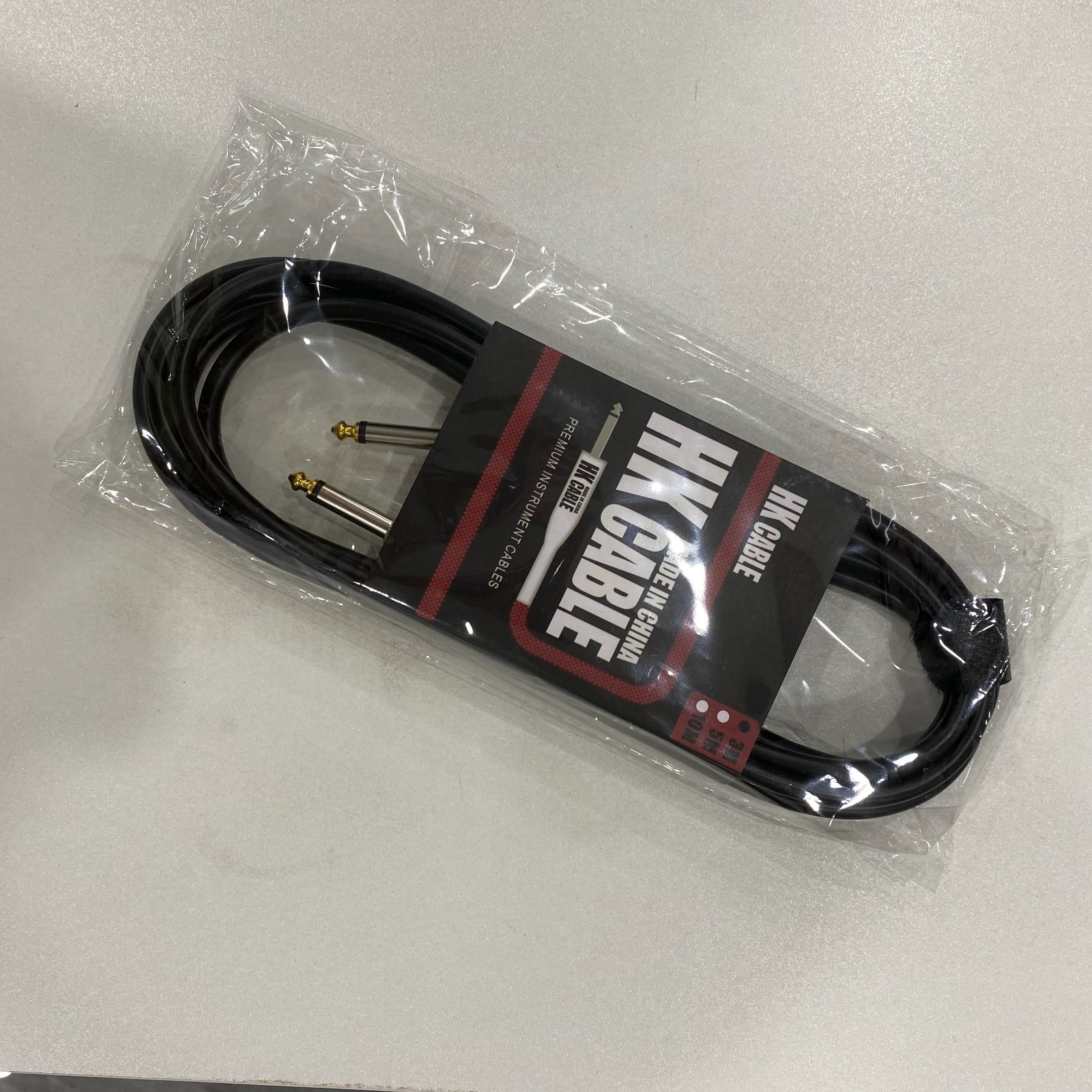 1 pcs Guitar Cable 10ft 3m Amp Cord for Electric Guitar Bass Instruments Black