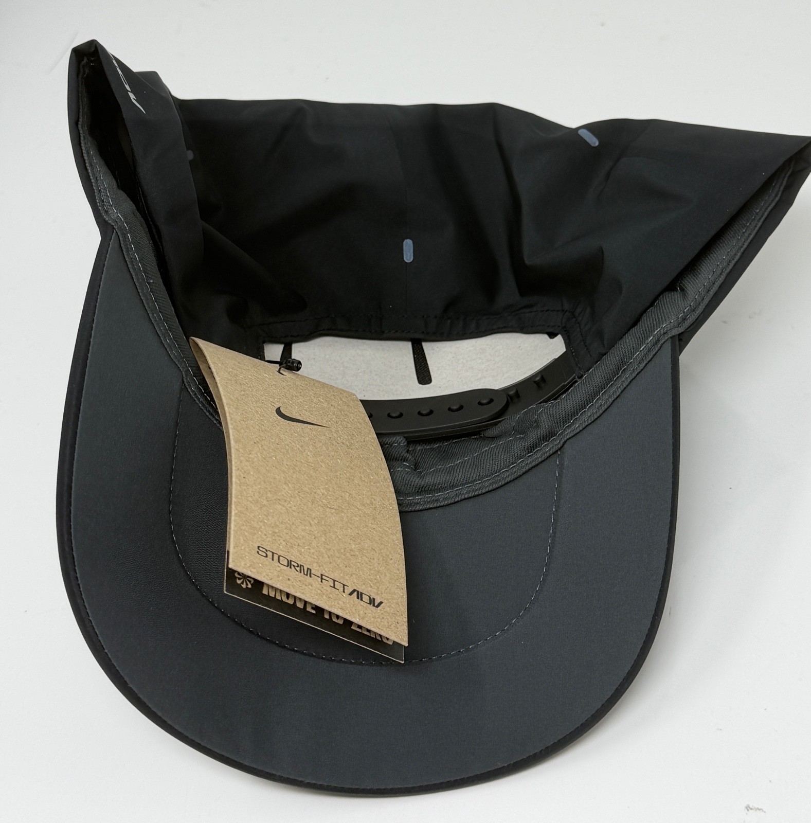 Nike Storm Fit ADV Club Structured AeroBill Cap Black L/XL Men FJ6205 010