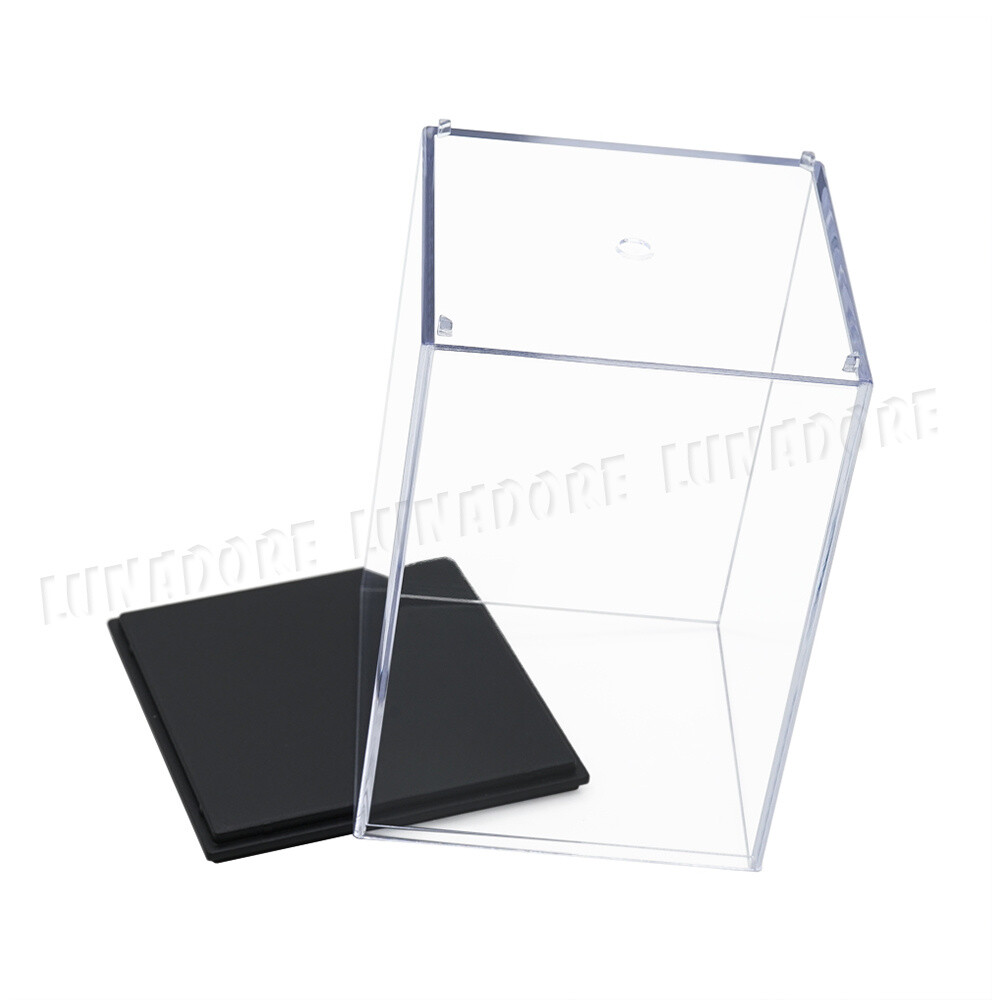 Small Acrylic Display Case Collectibles Box Dustproof 1/64 Diecast Action Figure