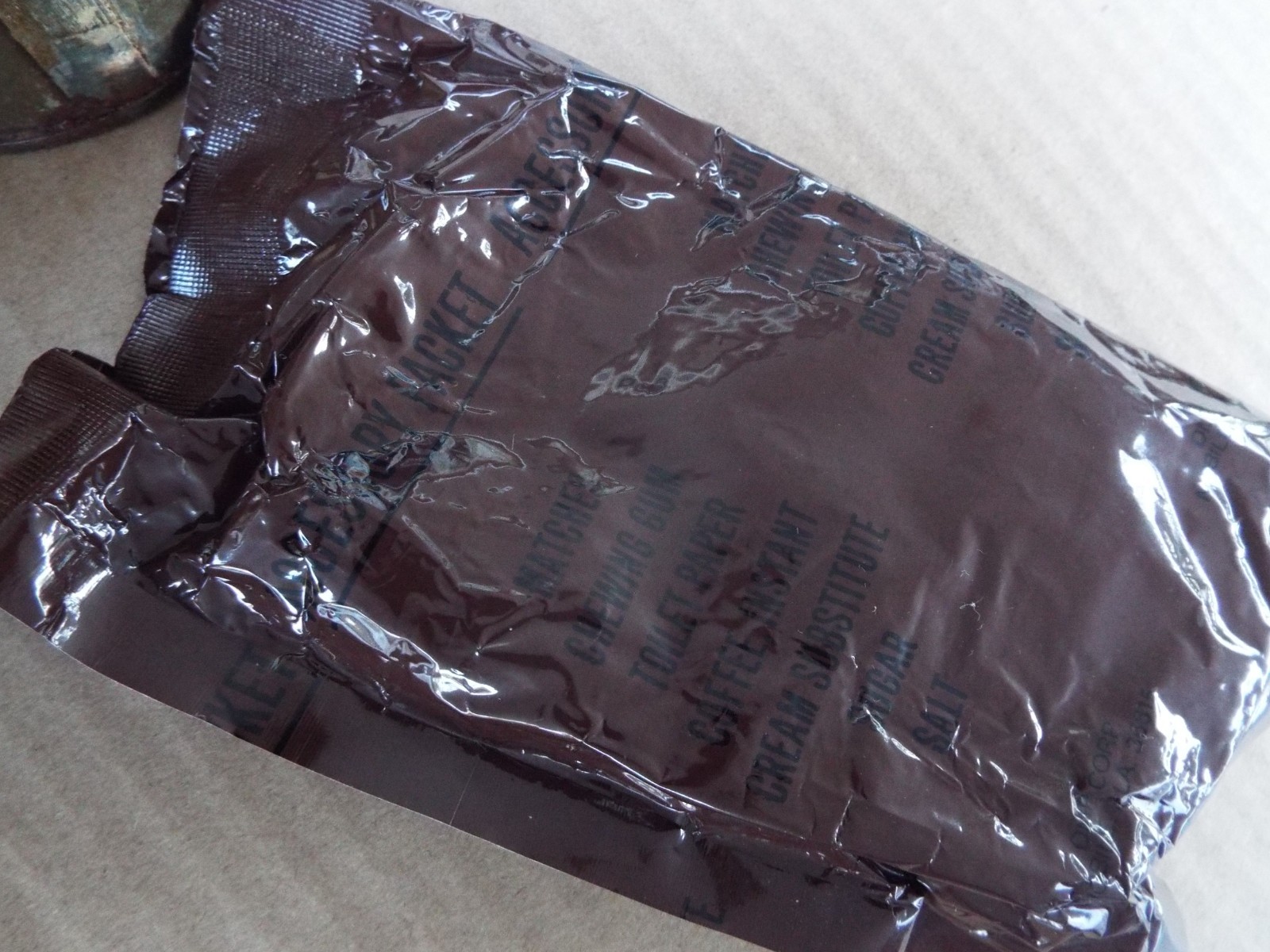 Vietnam War (MCI) Meal Combat Individual Ration Canned Food B-3 Unit Turkey Loaf