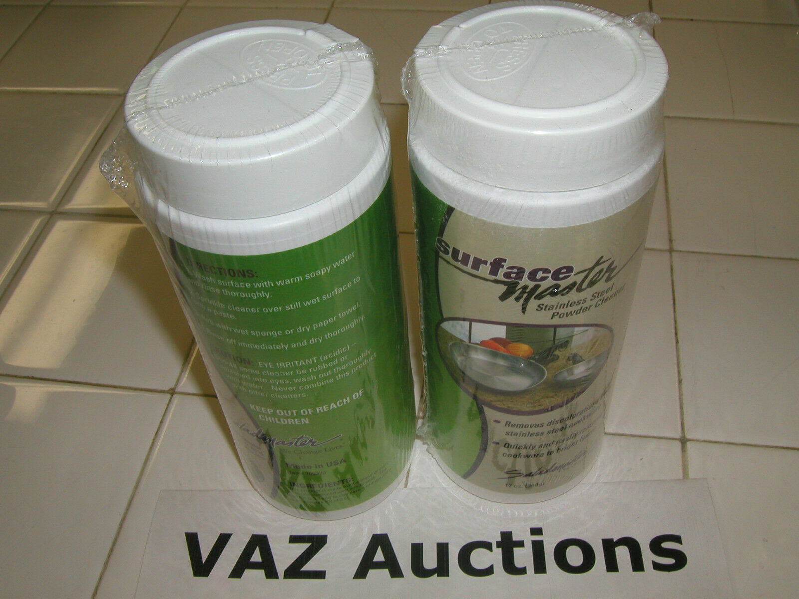 Saladmaster Salad Master Stainless Steel Cookware Cleaner/Polisher 12oz =NEW=