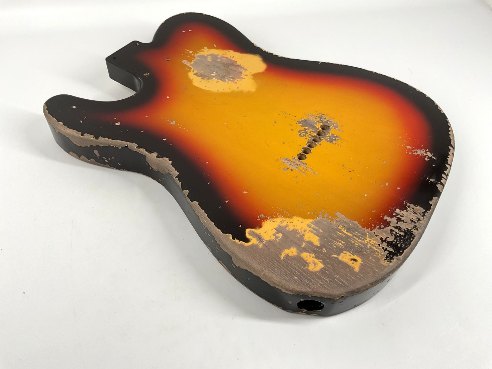 MJT Official Custom Vintage Aged Nitro Guitar Body Mark Jenny VTL 3T Swamp Ash