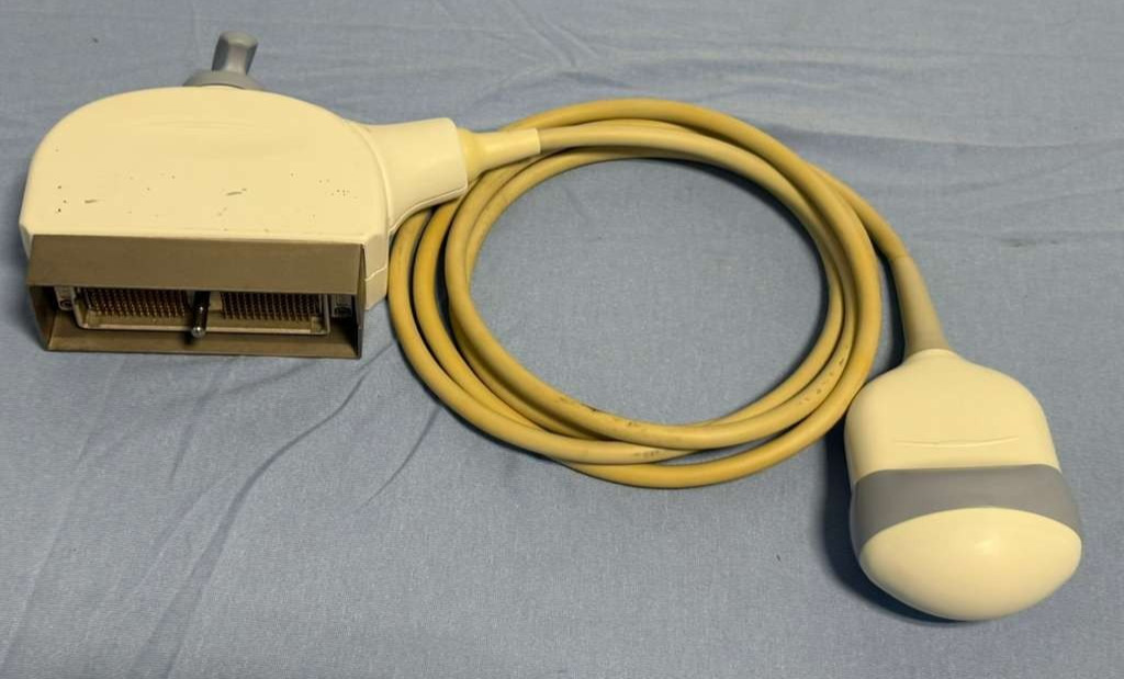 GE Medical Systems 4D3C-L Convex Array Ultrasound Transducer Probe Part 195893