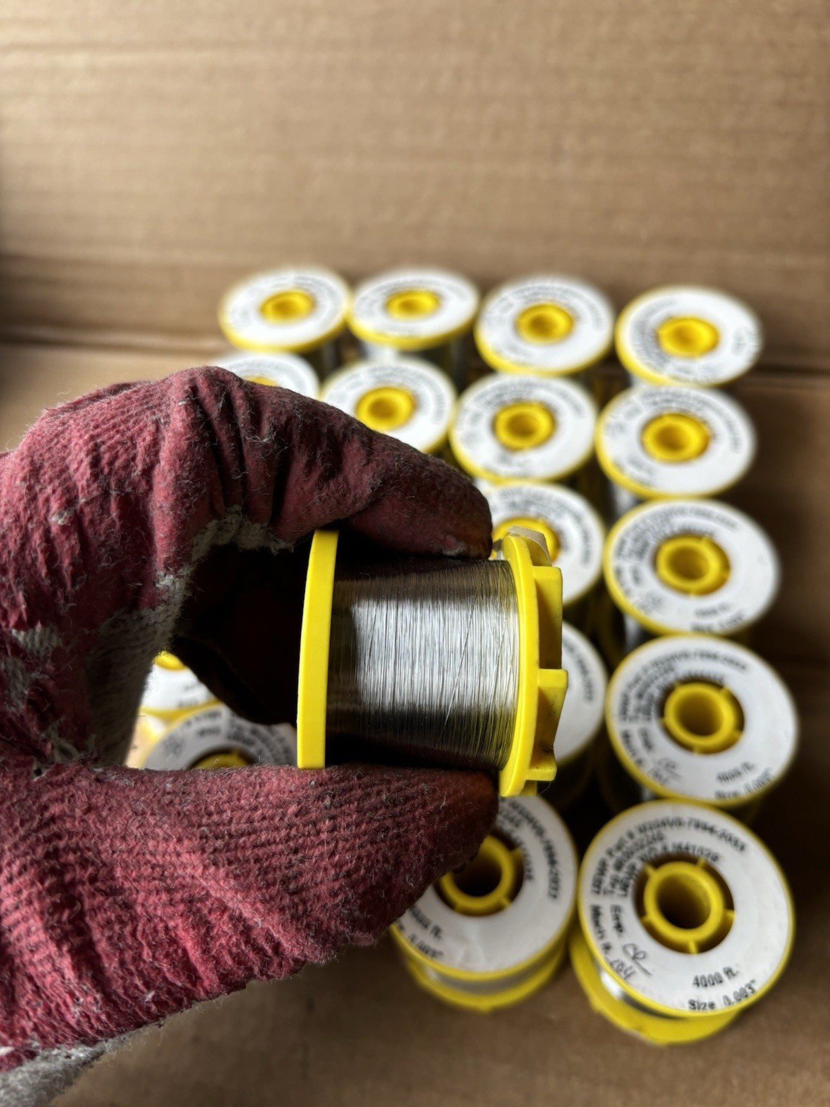 Ultra-Fine Stainless Steel Wire #1– USWP PART#W304V0-7894-2033 / R0032245 4000FT