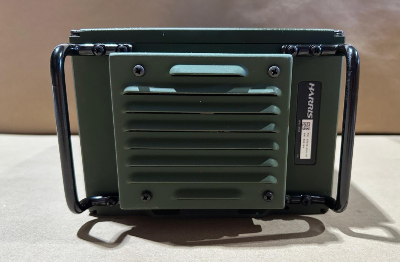 L3 Harris RF-5051-PS001 Power Supply w/ Vehicle Shock Mount & DC Power Cable