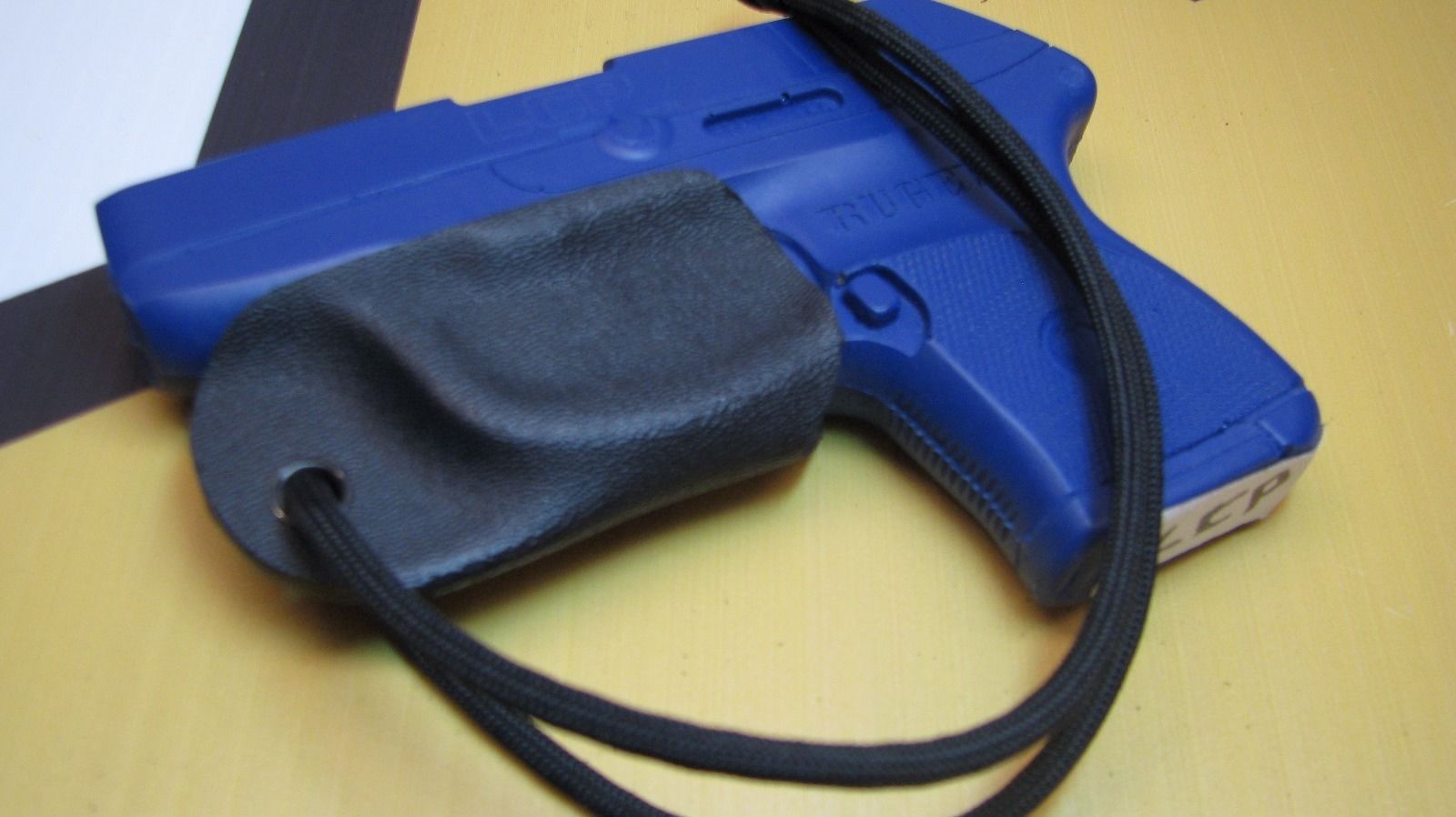 Kydex Trigger Guard for Ruger LCP Black