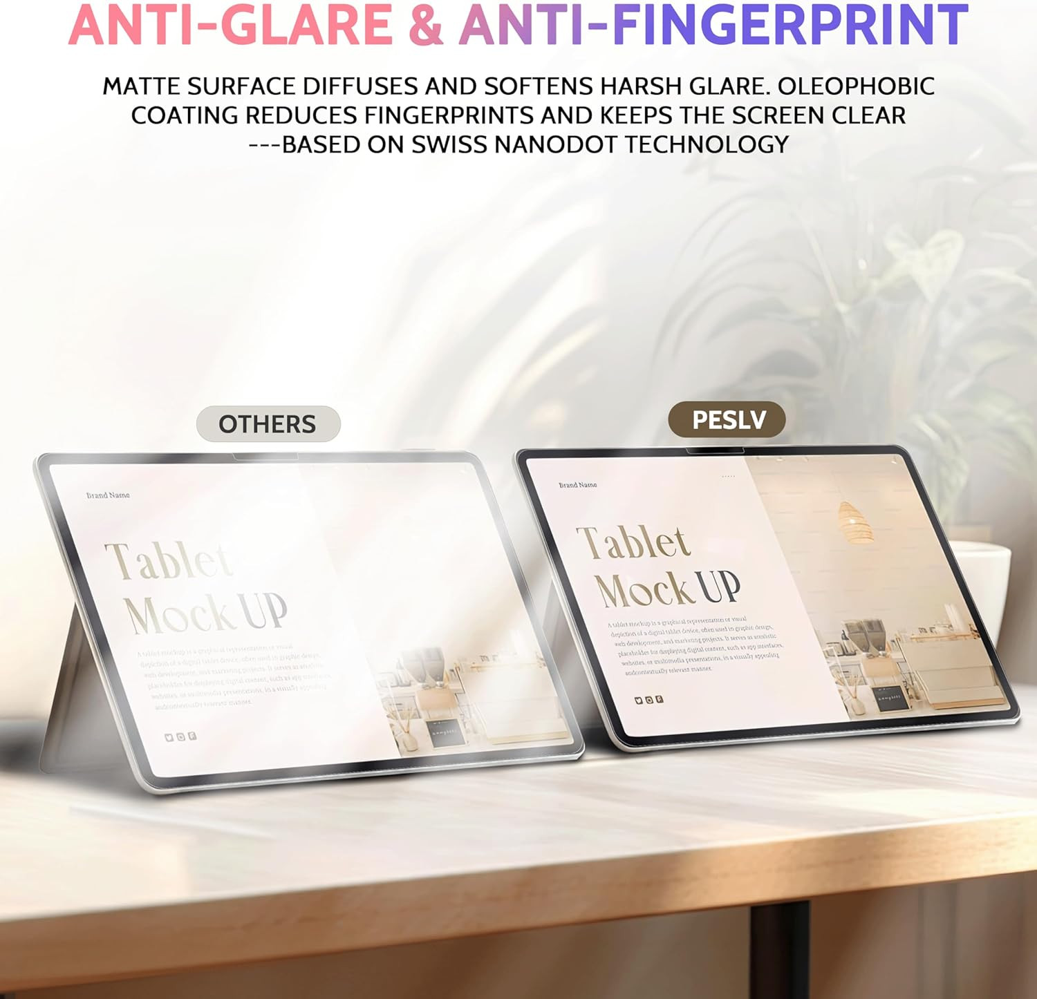 2 Pack like Paper Screen Protector for Ipad Pro 13 Inch M4/M5 [2024/2025 7Th/8Th