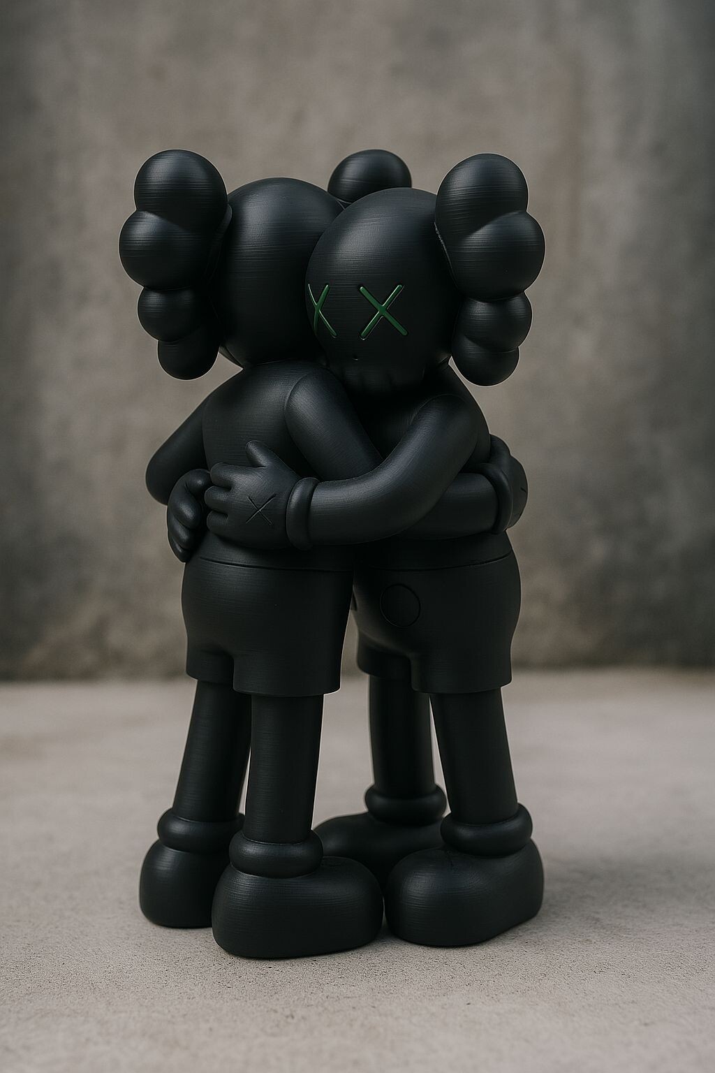 Kaws Together vinyl figure black