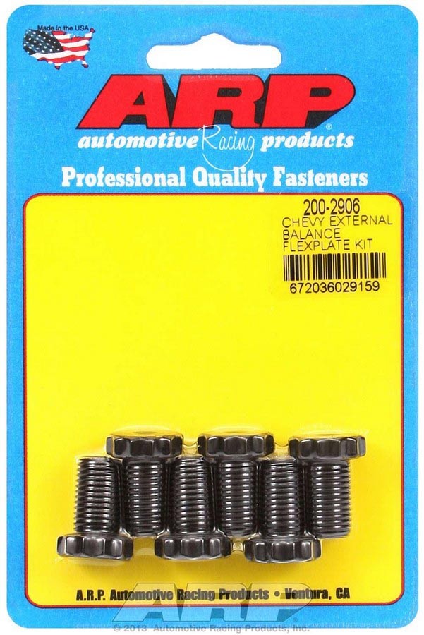 ARP 200-2906 Flexplate Bolts Pro Series 7/16"x20 RH .725" Chevy BBC SBC V8