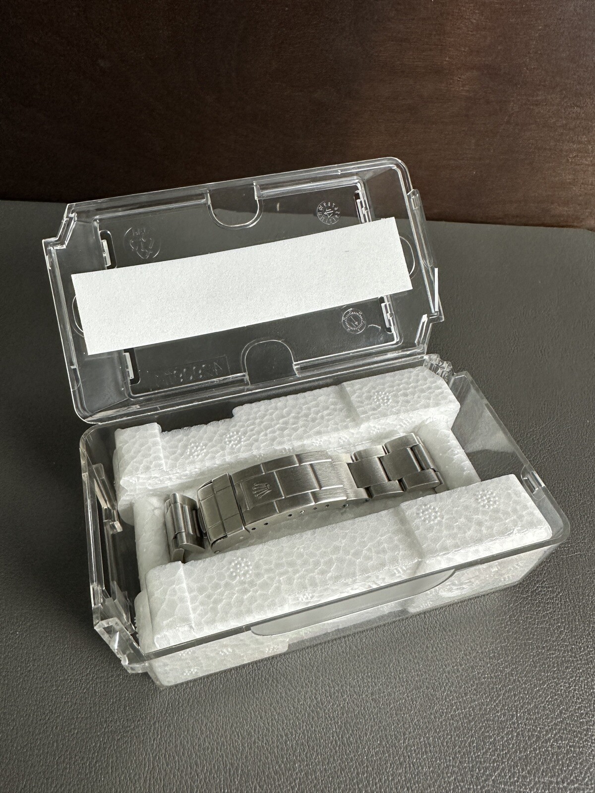 Plastic Watch Coffin Case for Rolex Shipping Travel Storage Container