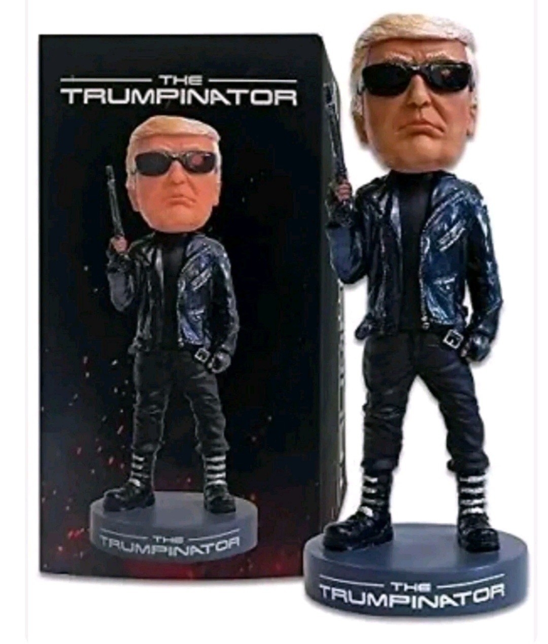 The Trumpinator Bobblehead - I'll Be Back in 2024 (Trump Bobblehead)