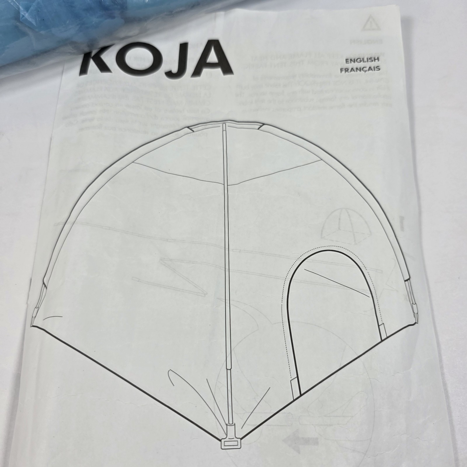 Vintage IKEA KOJA Igloo Play Tent Frozen Arctic Imagination Kids Playhouse- NEW