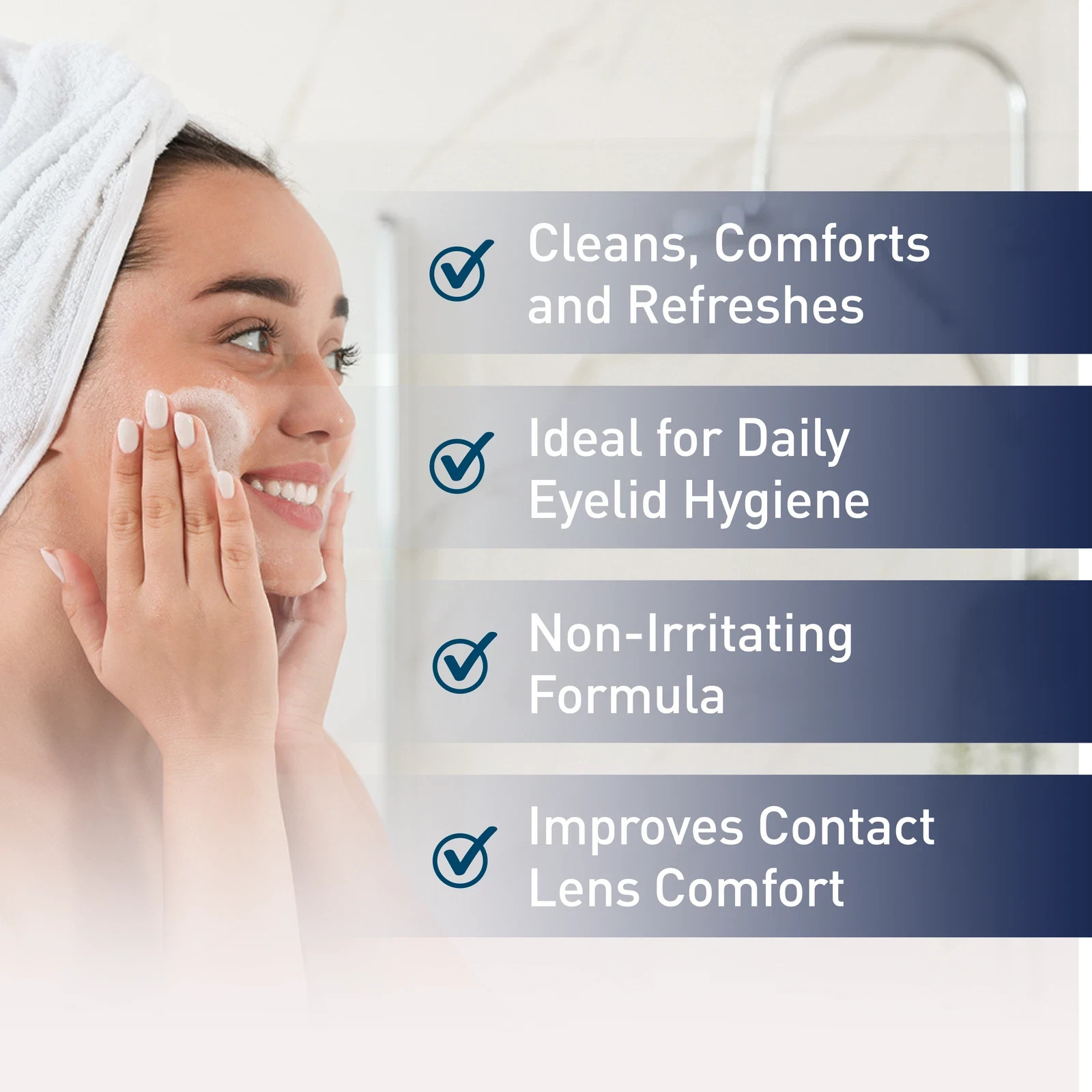 OCuSOFT Lid Scrub Original Foaming Eyelid Cleanser 7.25 fl.oz. - 2 PACK