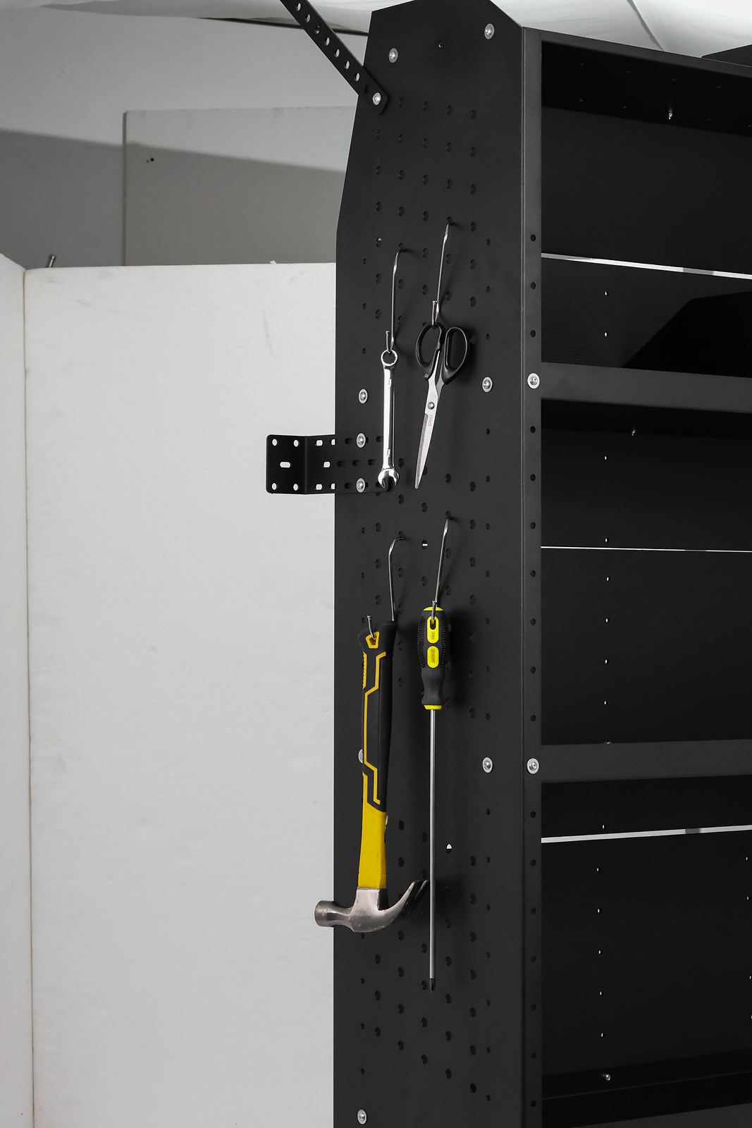 2Cargo Van Shelving Storage for Mid/High Roof Ford Transit 52''W x 60''H x 13''D